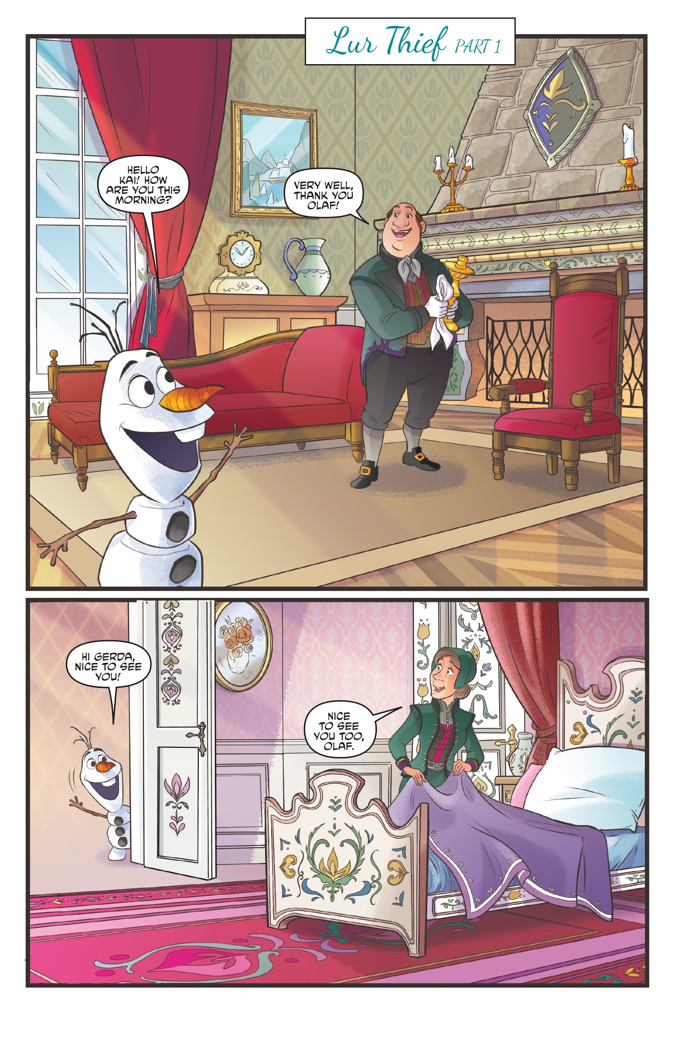 Read online Disney Frozen comic -  Issue #3 - 10