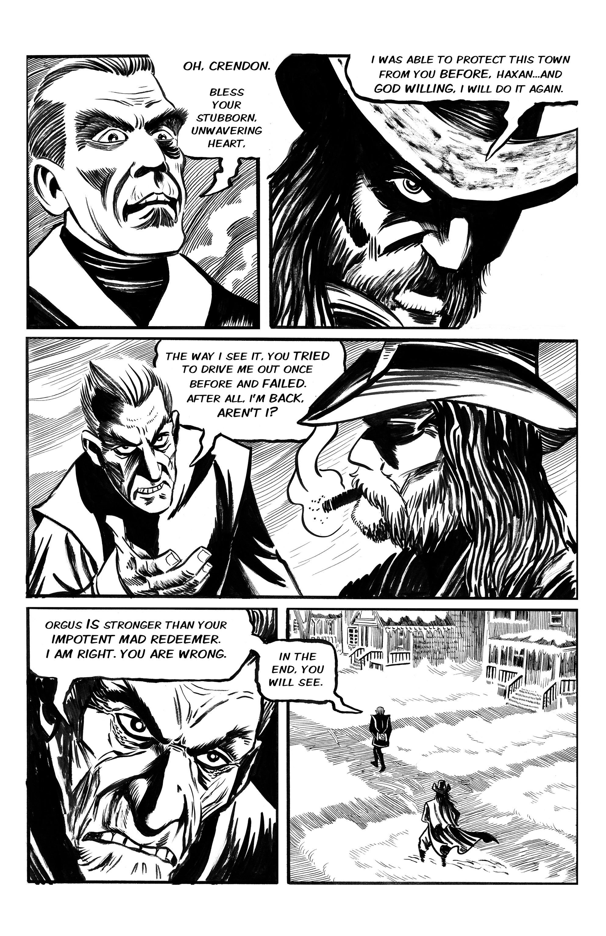 Read online Wulf and Batsy: Magnum Orgus comic -  Issue #4 - 7