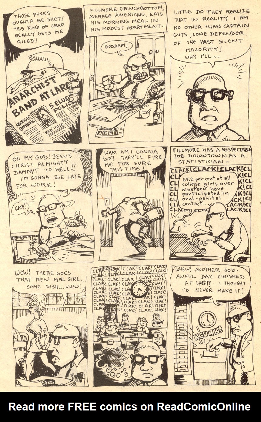 Read online Captain Guts comic -  Issue #1 - 4