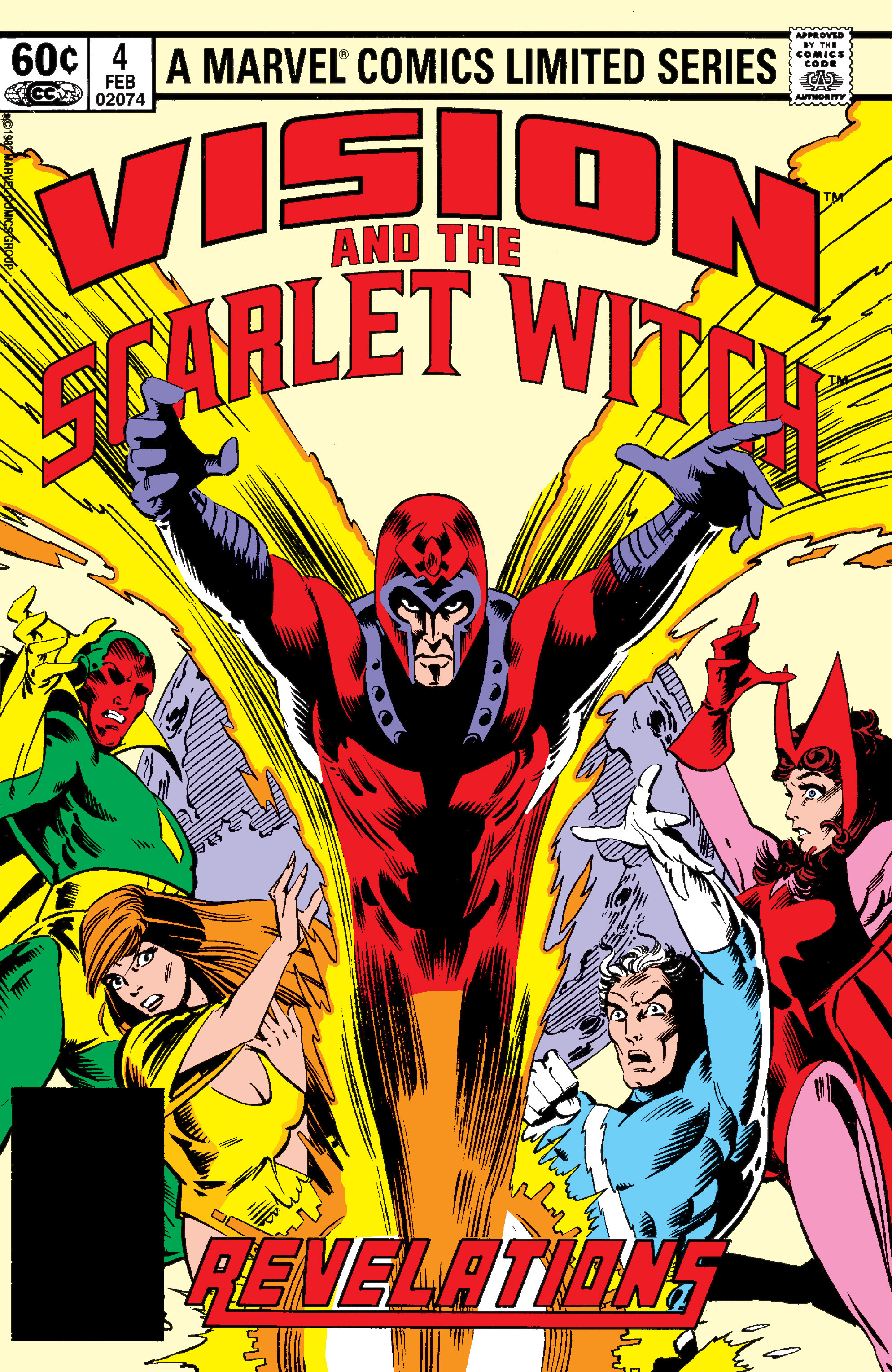 Read online The Vision and the Scarlet Witch (1982) comic -  Issue #4 - 1