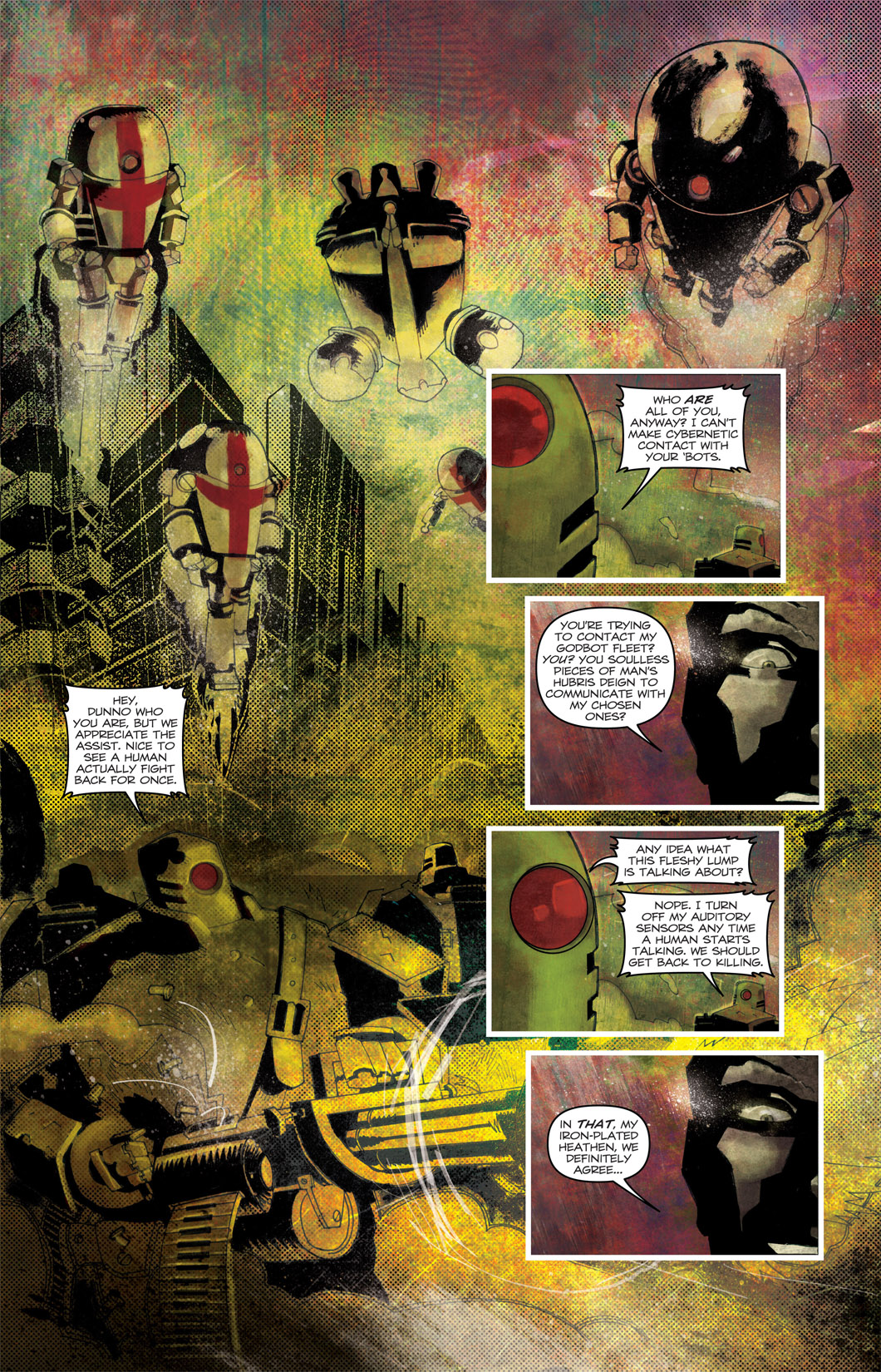 Read online Zombies vs Robots: Undercity comic -  Issue #3 - 11