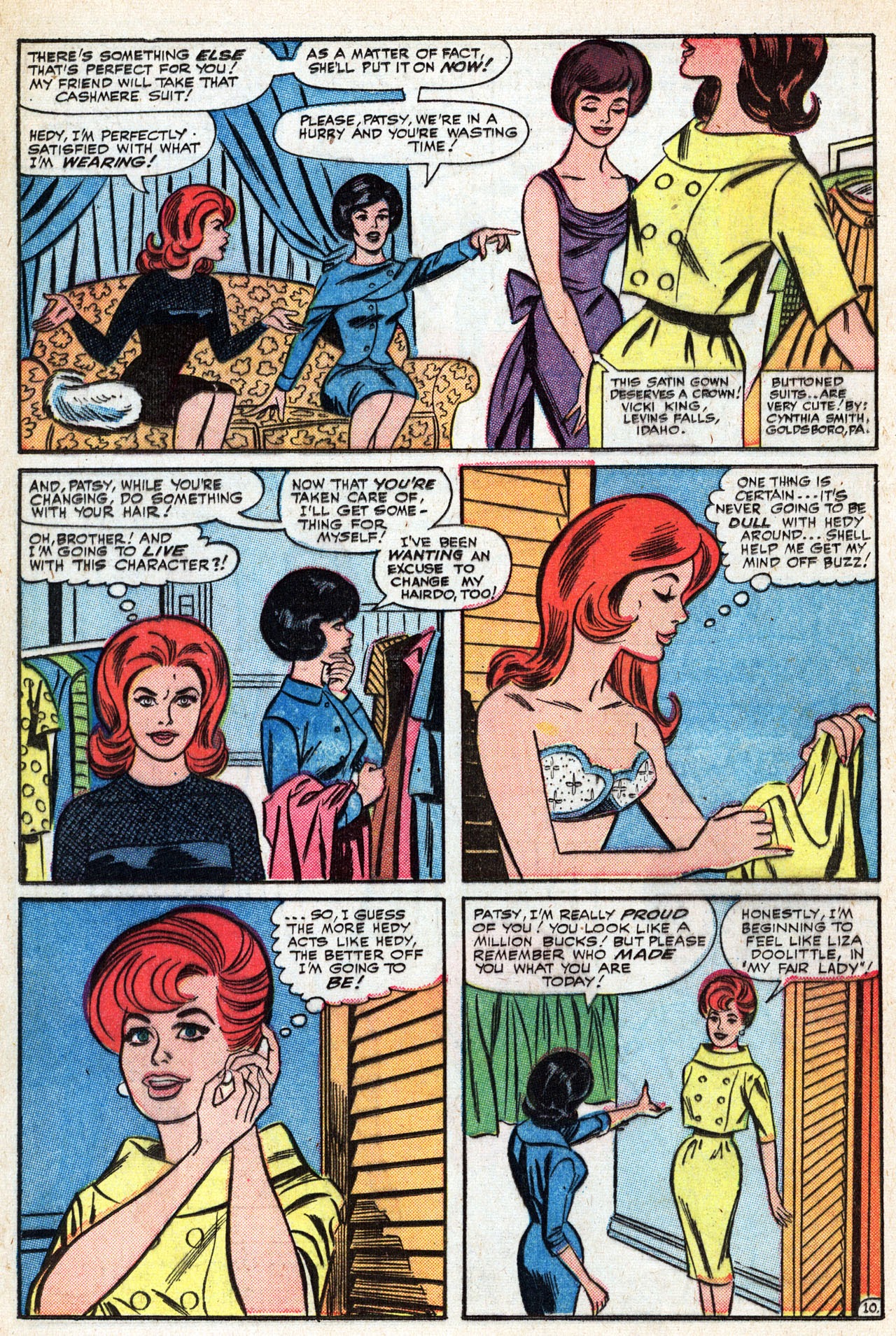 Read online Patsy and Hedy comic -  Issue #100 - 16