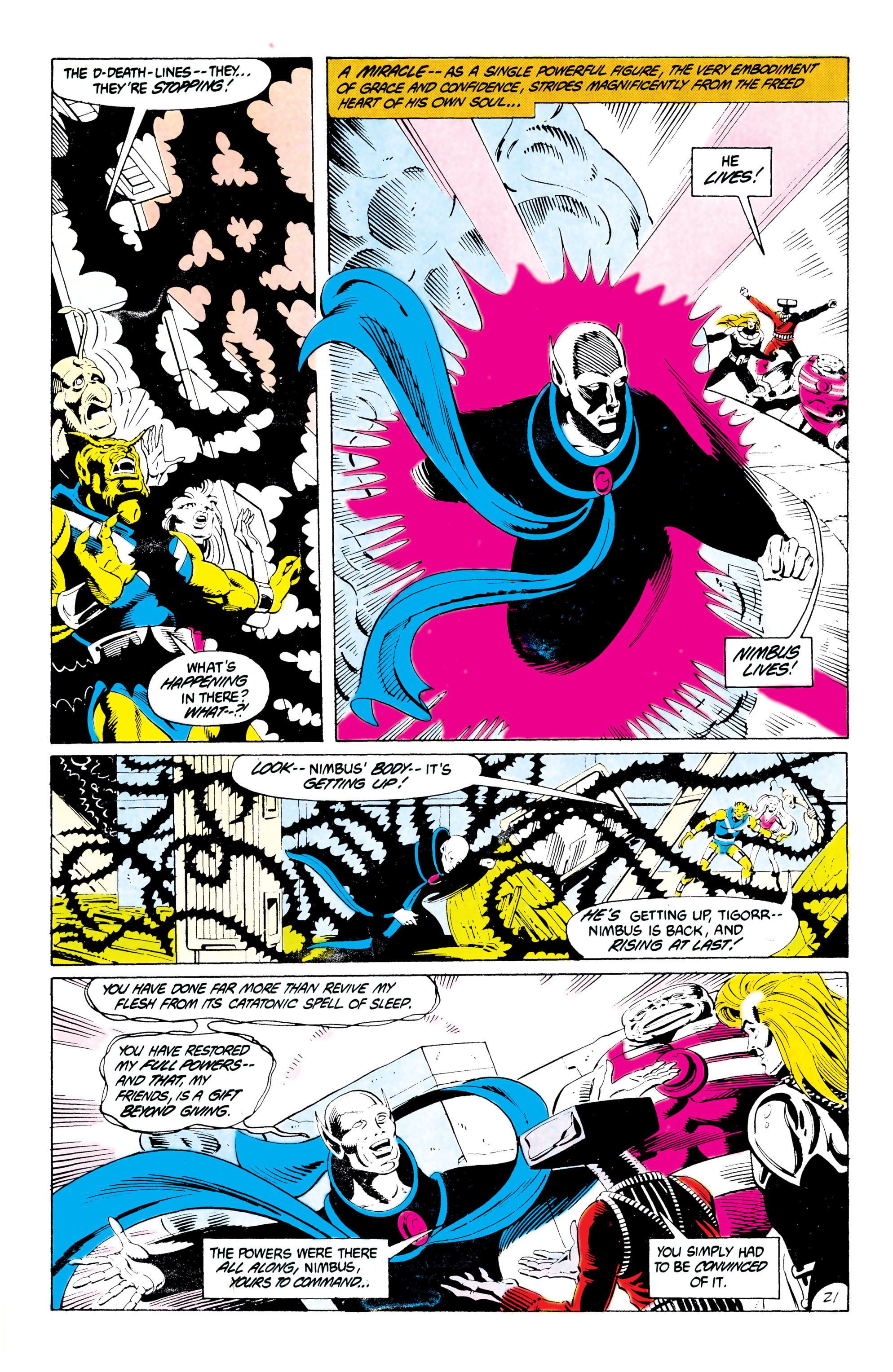 Read online The Omega Men (1983) comic -  Issue #23 - 22