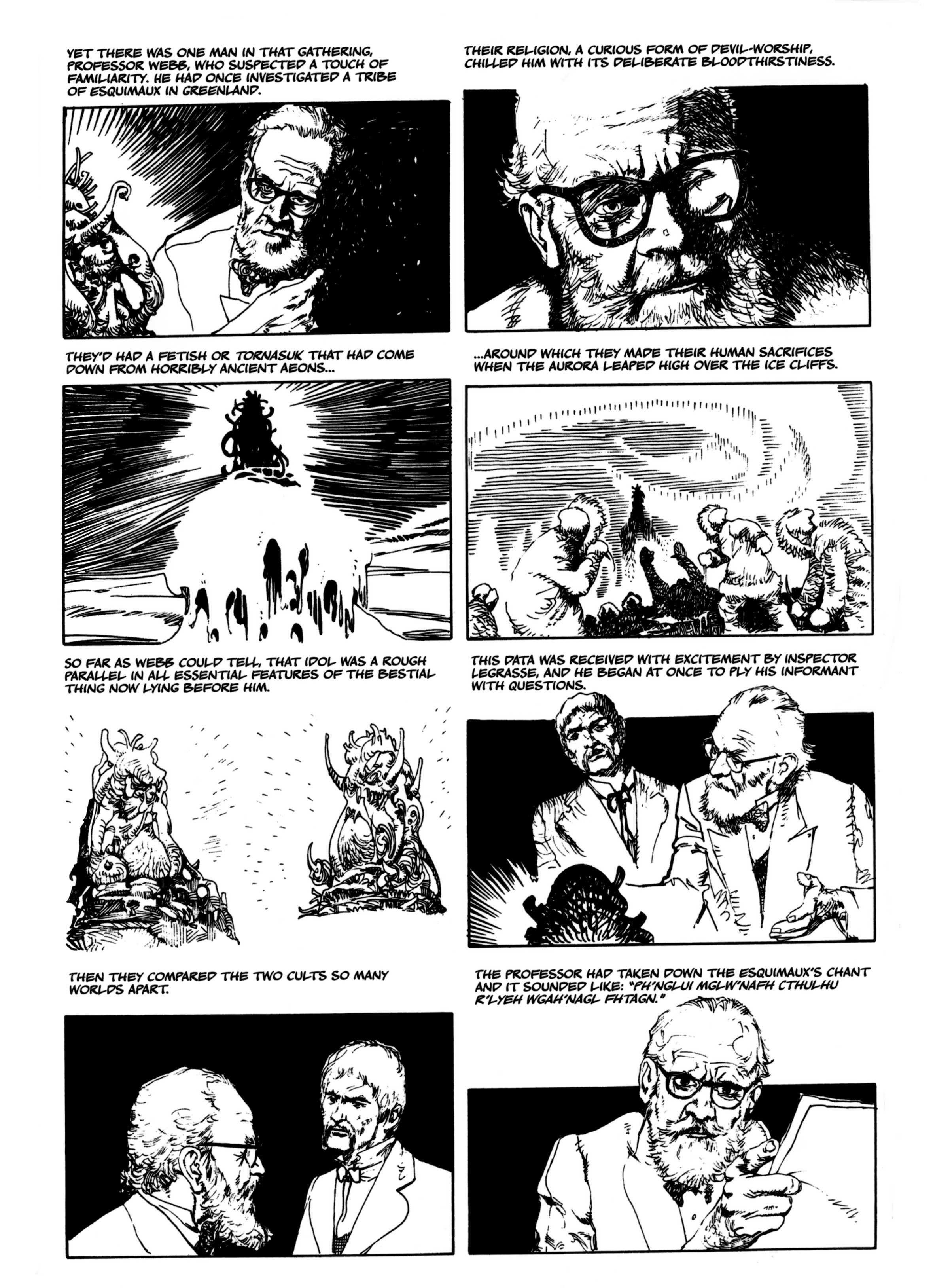 Read online Lovecraft: The Myth of Cthulhu comic -  Issue # TPB - 59