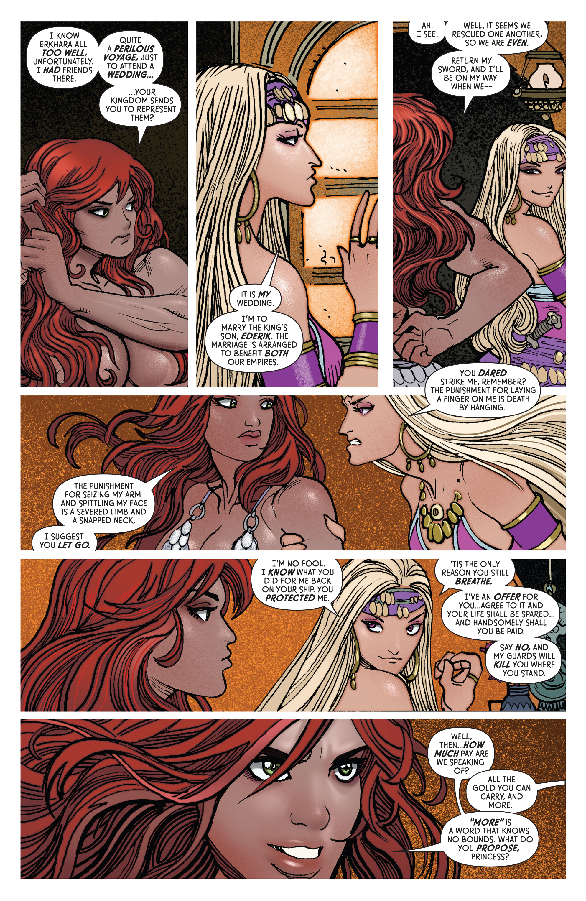Read online The Invincible Red Sonja comic -  Issue #1 - 24