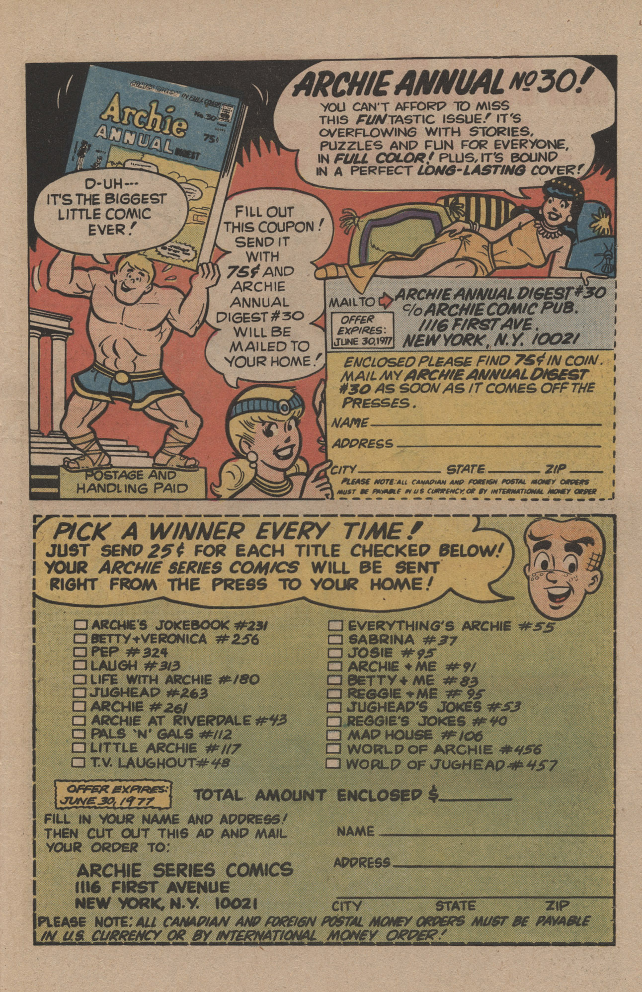 Read online Reggie and Me (1966) comic -  Issue #94 - 27