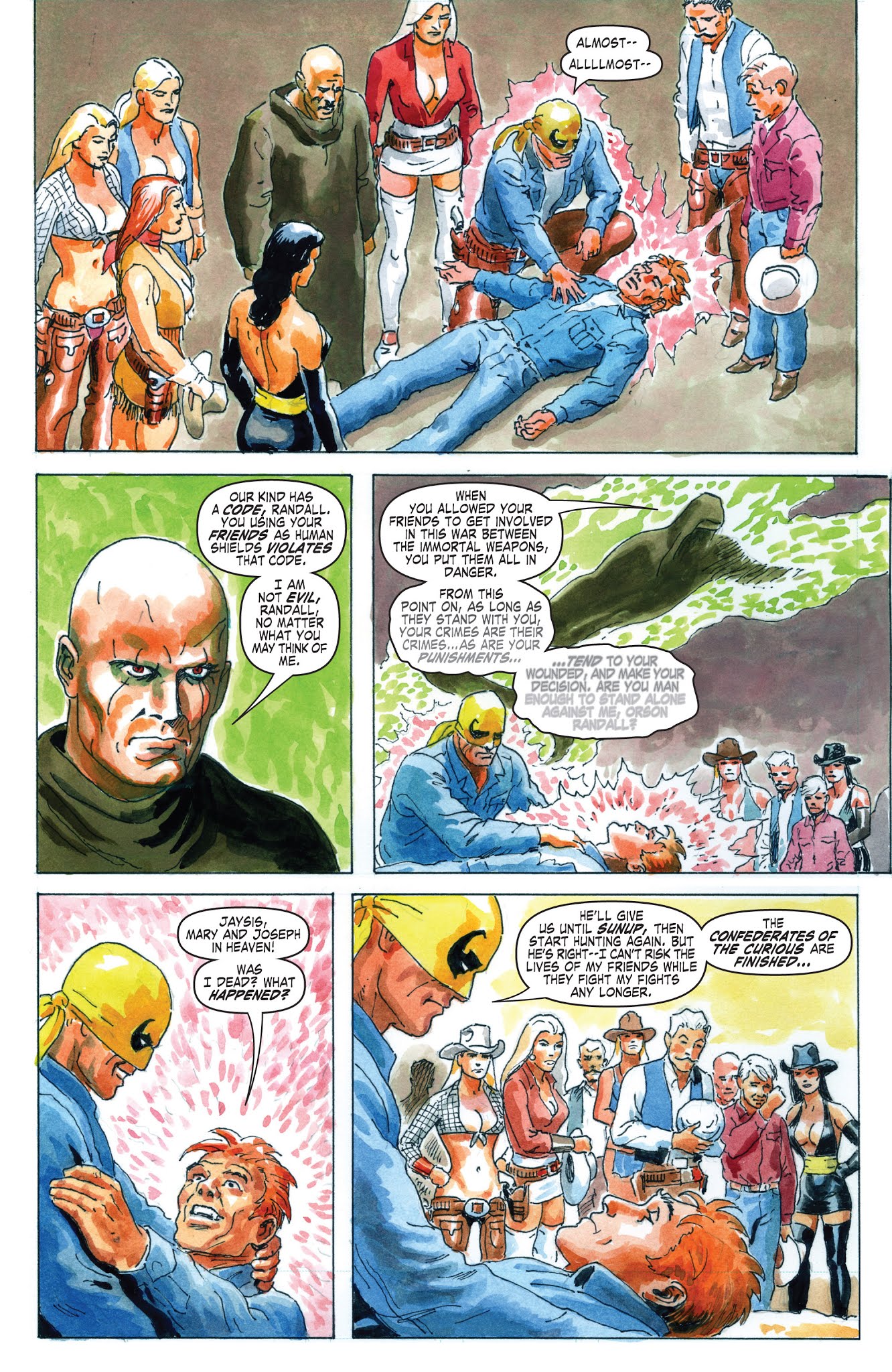 Read online The Immortal Iron Fist: Orson Randall and The Green Mist of Death comic -  Issue # Full - 20