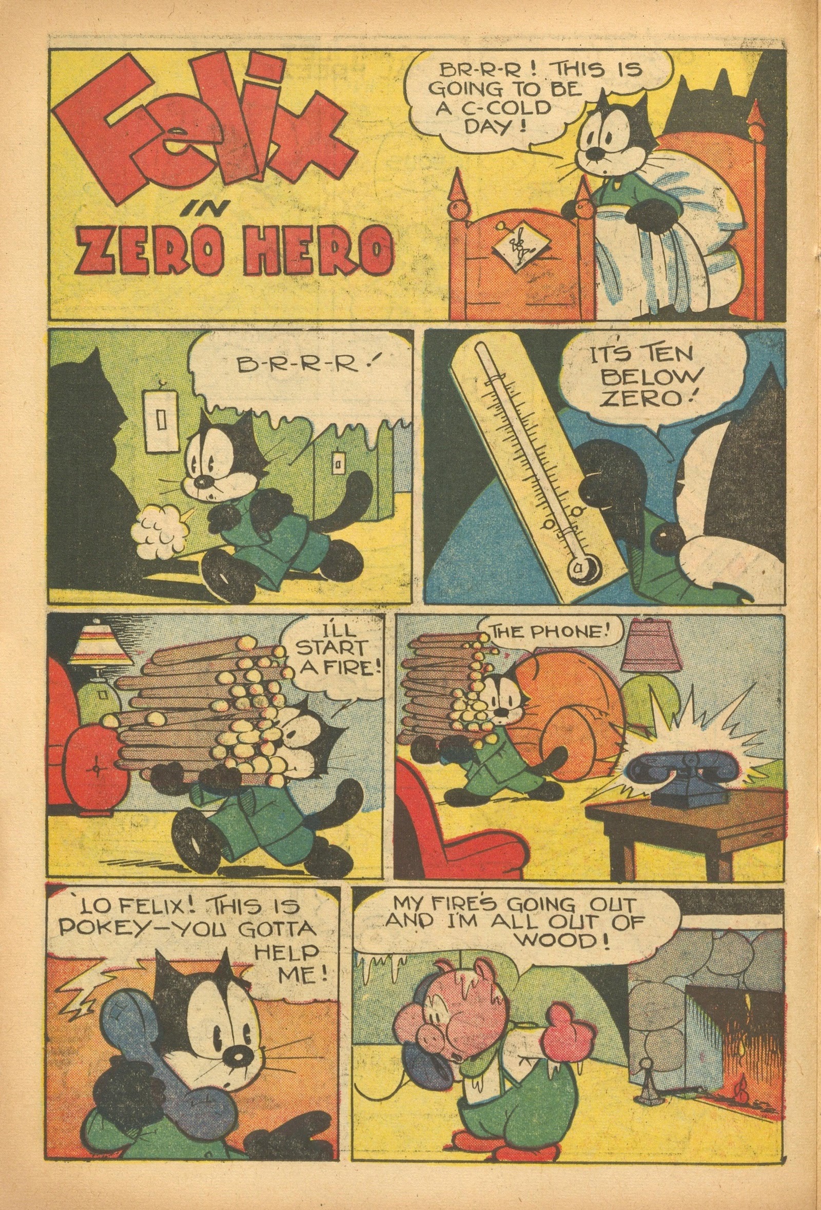 Read online Felix the Cat (1951) comic -  Issue #27 - 16