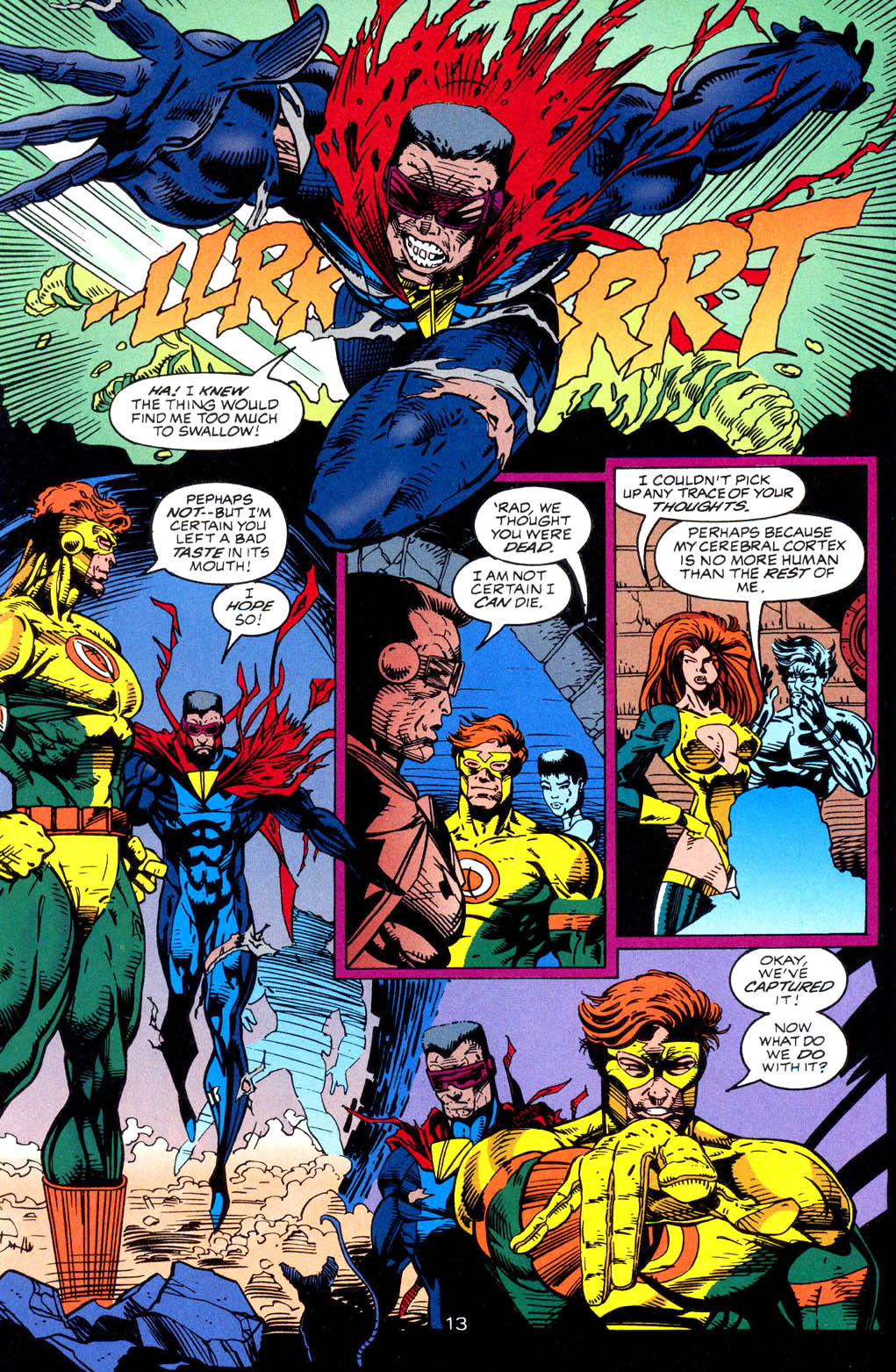 Read online Outsiders (1993) comic -  Issue #20 - 14