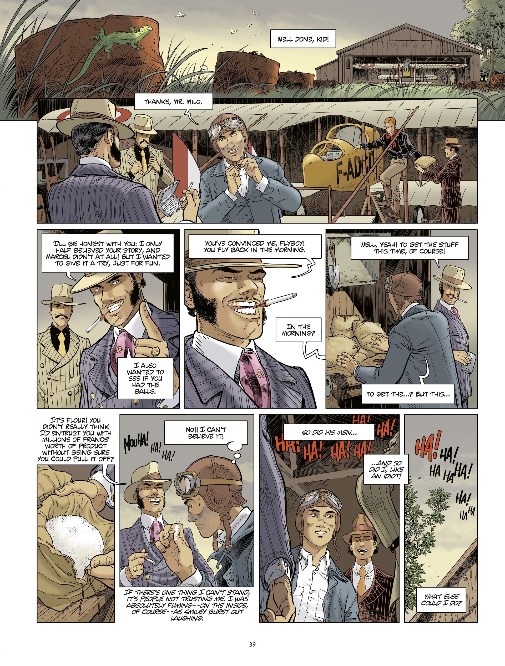 Read online The Aviator comic -  Issue #2 - 39