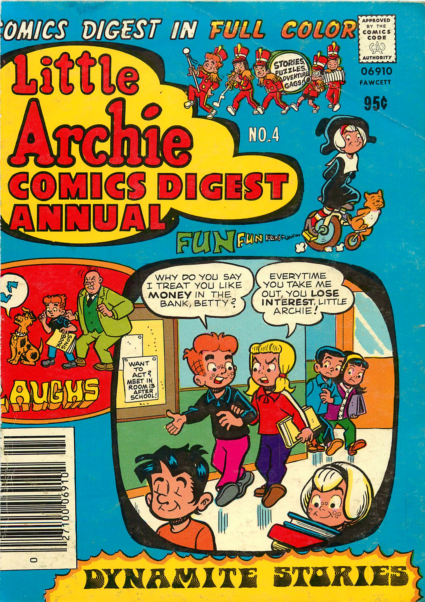 Read online Little Archie Comics Digest Magazine comic -  Issue #4 - 1