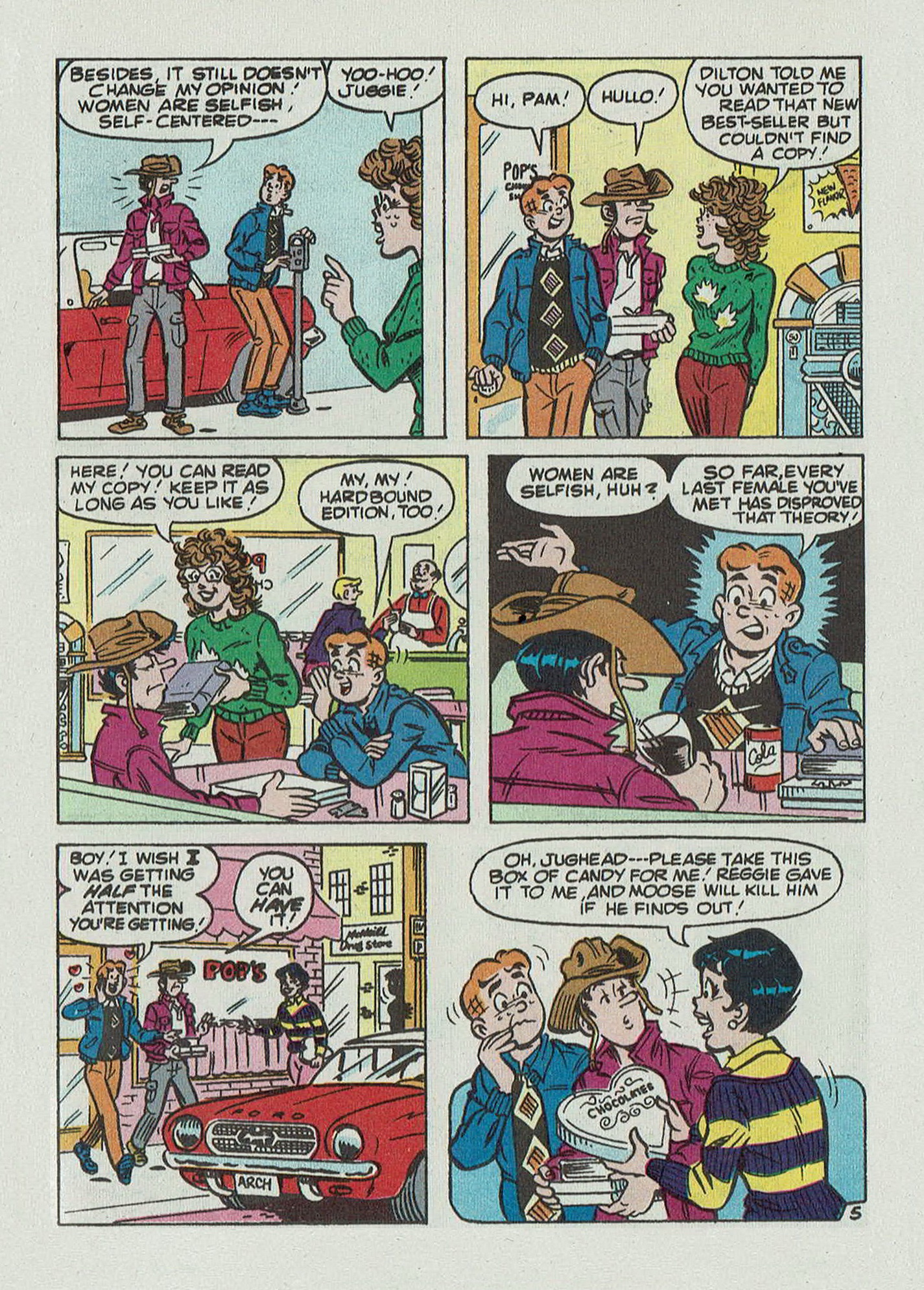 Read online Jughead Jones Comics Digest comic -  Issue #80 - 73
