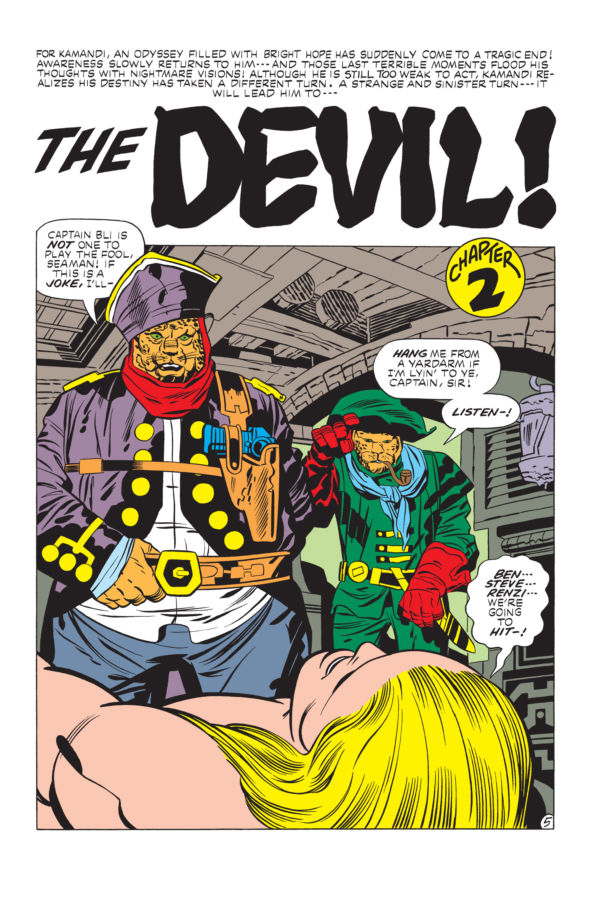 Read online Kamandi, The Last Boy On Earth comic -  Issue #11 - 5