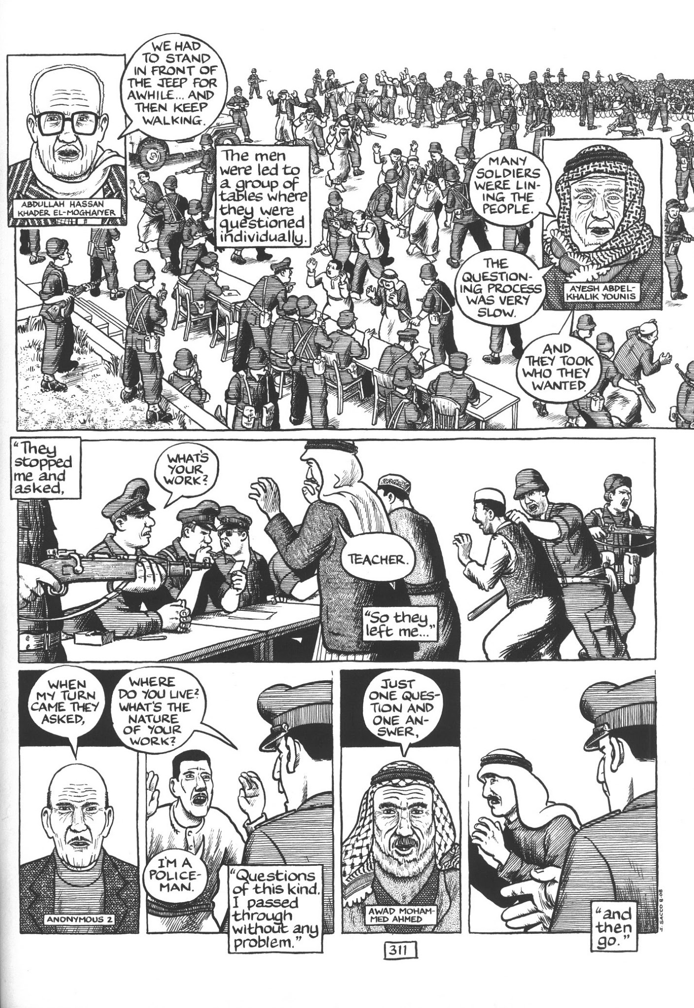 Read online Footnotes in Gaza comic -  Issue # TPB - 328