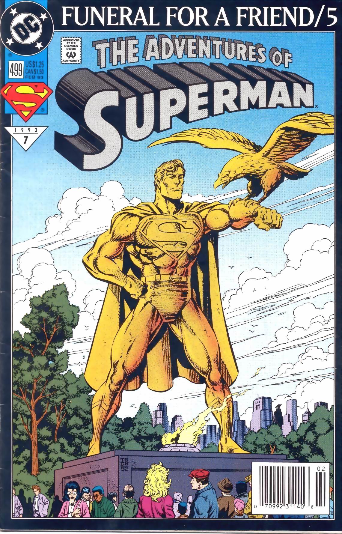 Read online Adventures of Superman (1987) comic -  Issue #499 - 1