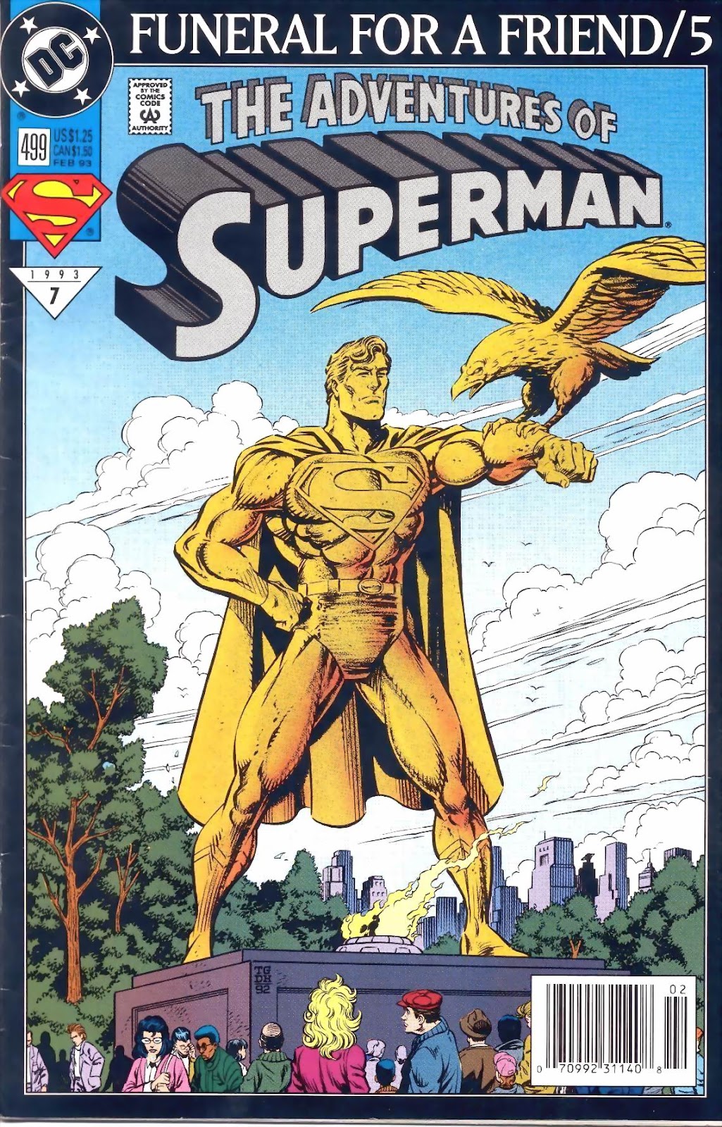 Adventures of Superman (1987) issue 499 - Page 1