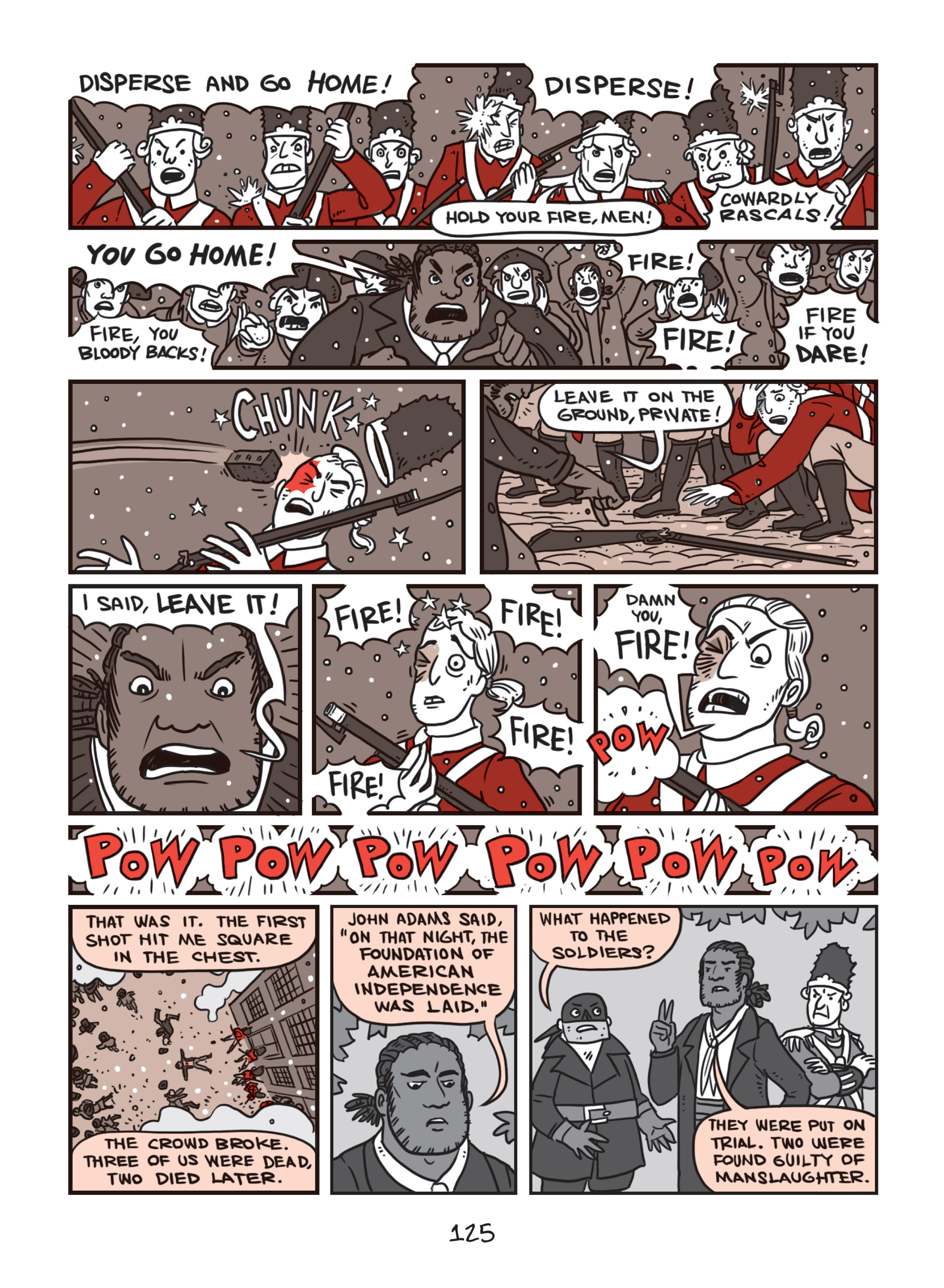 Read online Nathan Hale's Hazardous Tales comic -  Issue # TPB 1 - 126