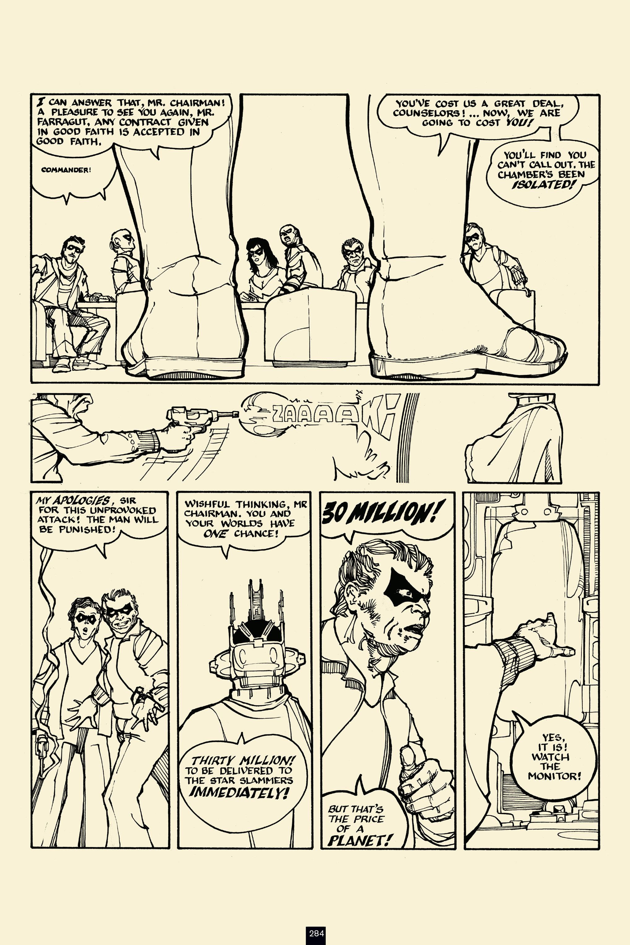 Read online Star Slammers, The Complete Collection comic -  Issue # TPB - 278