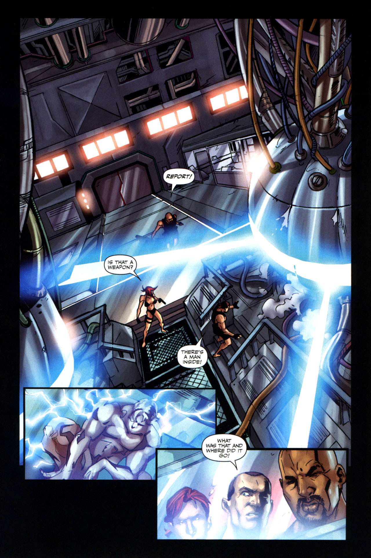 Read online Painkiller Jane Vs. Terminator comic -  Issue #1 - 17