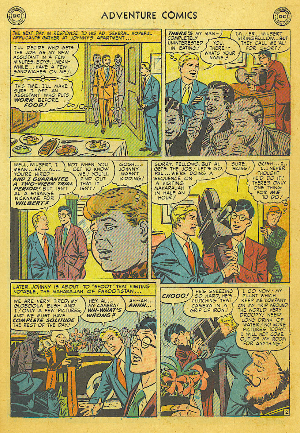 Read online Adventure Comics (1938) comic -  Issue #169 - 25