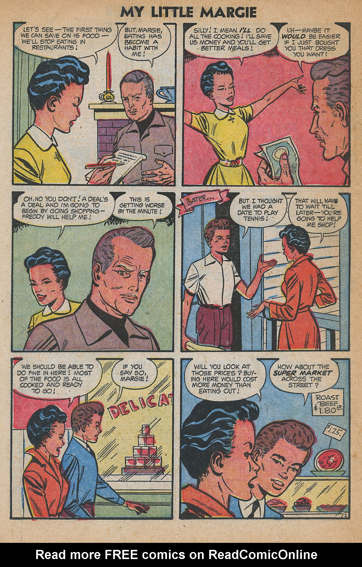 Read online My Little Margie (1954) comic -  Issue #1 - 18