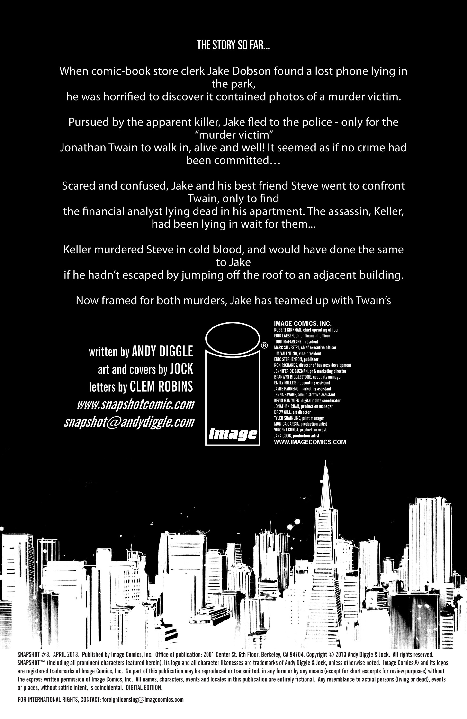 Read online Snapshot comic -  Issue #3 - 2