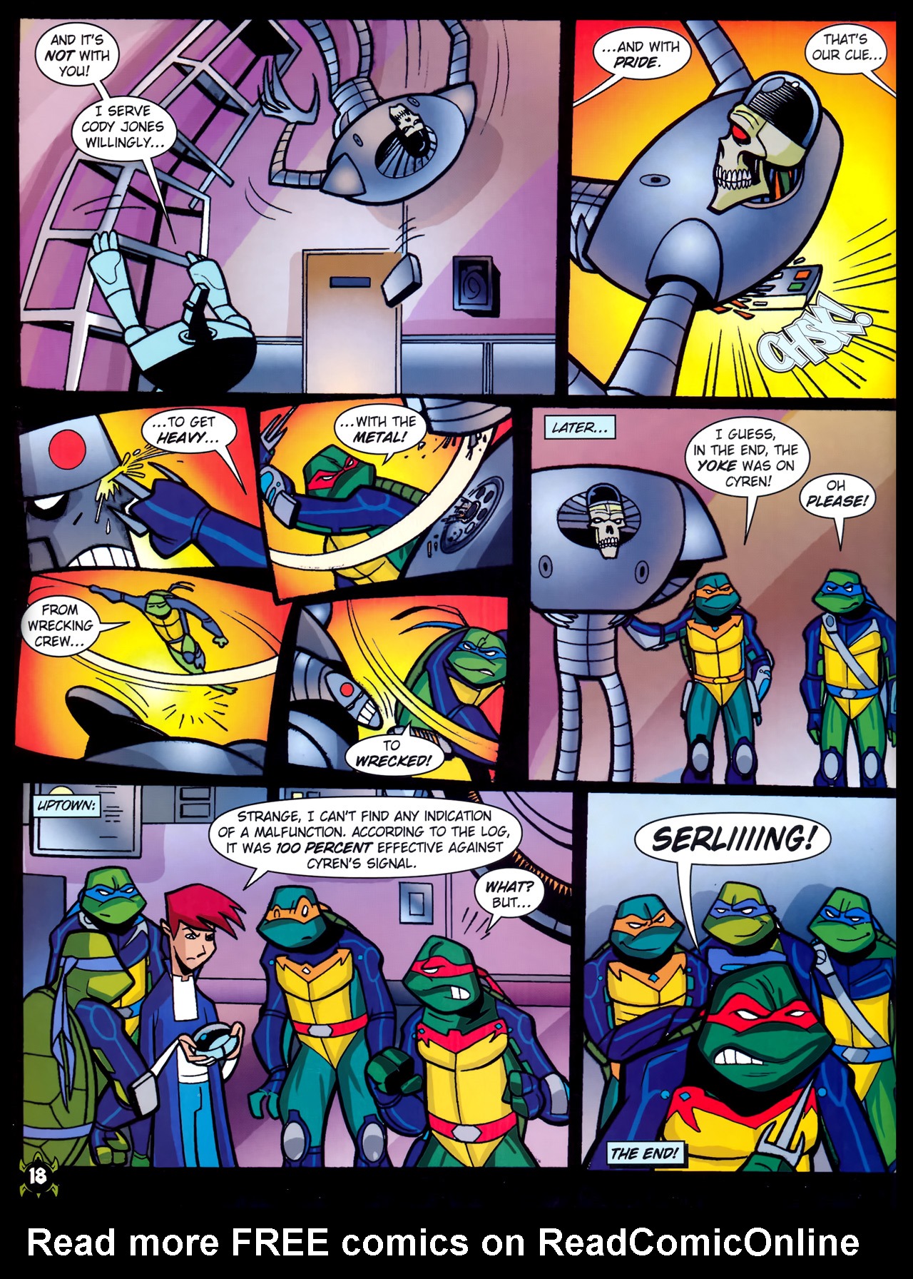Read online Teenage Mutant Ninja Turtles Comic comic -  Issue #6 - 17