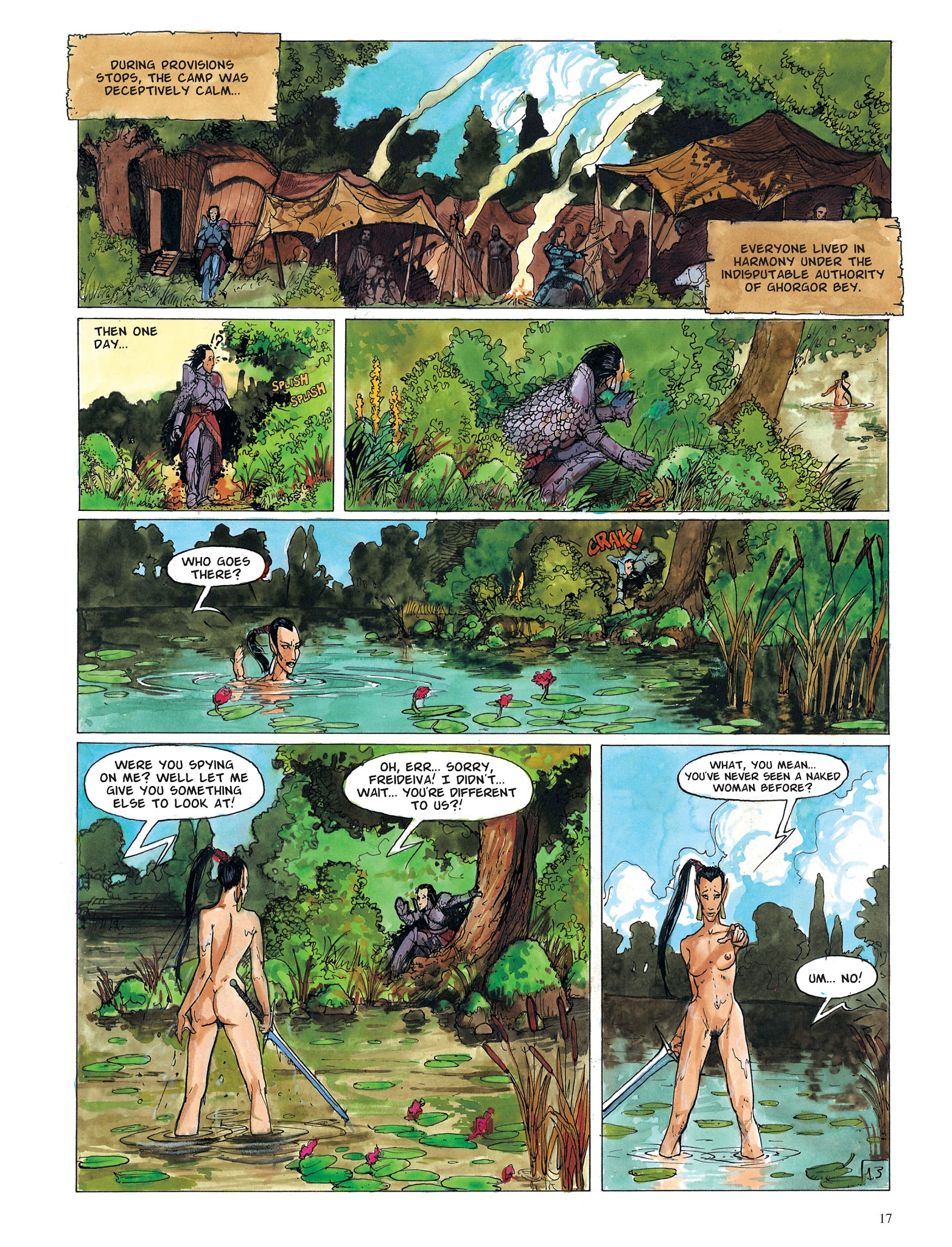 Read online The Black Moon Chronicles comic -  Issue #1 - 18