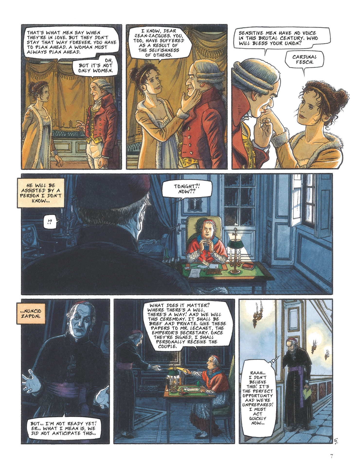 Read online Game of Masks comic -  Issue #6 - 7