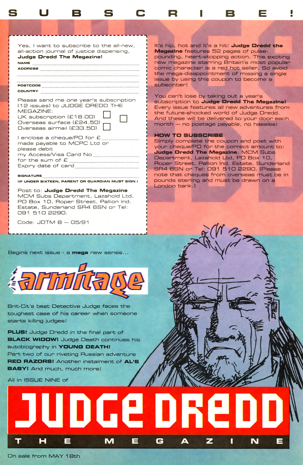 Read online Judge Dredd: The Megazine comic -  Issue #8 - 31