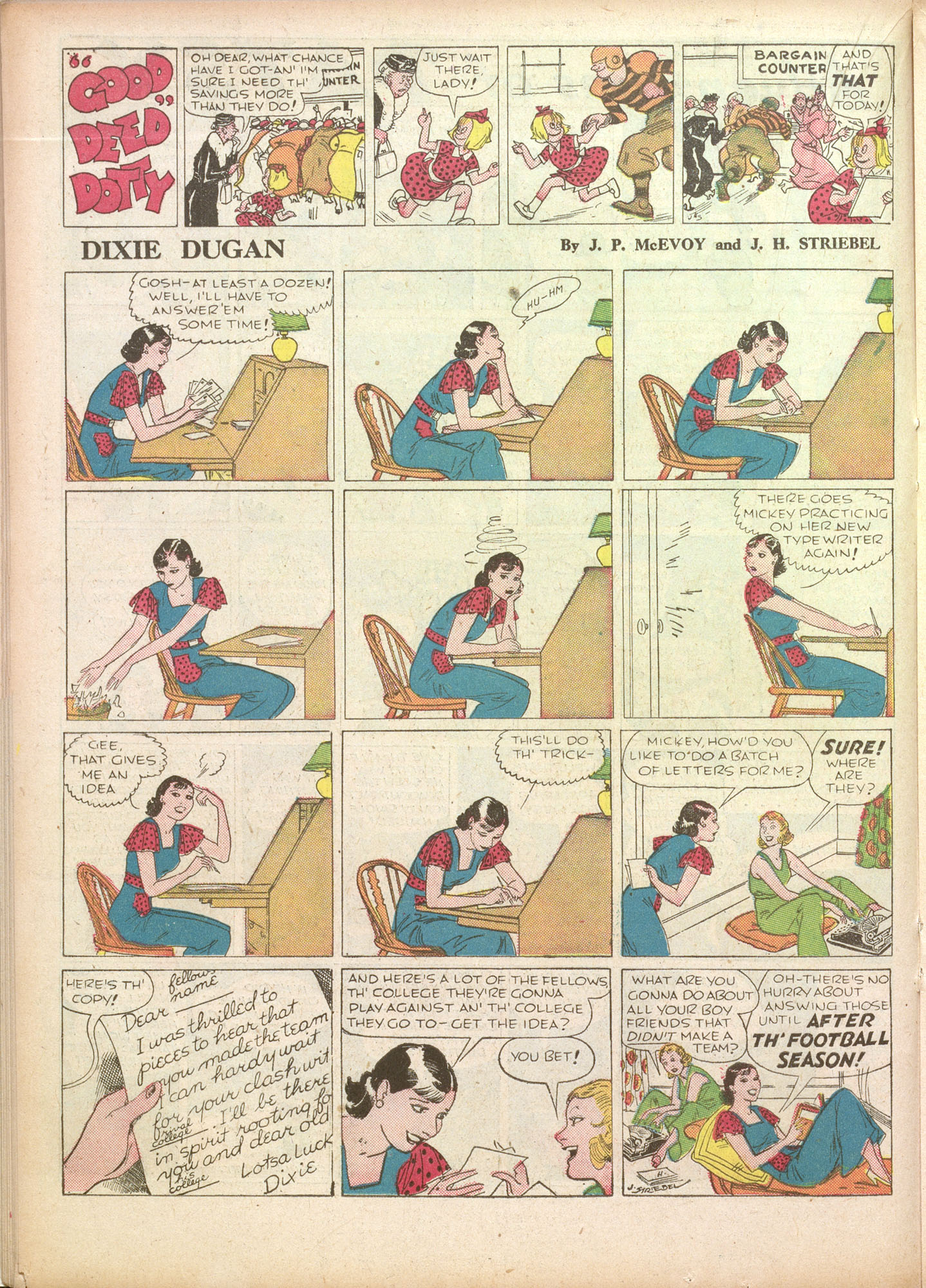 Read online Famous Funnies comic -  Issue #35 - 28