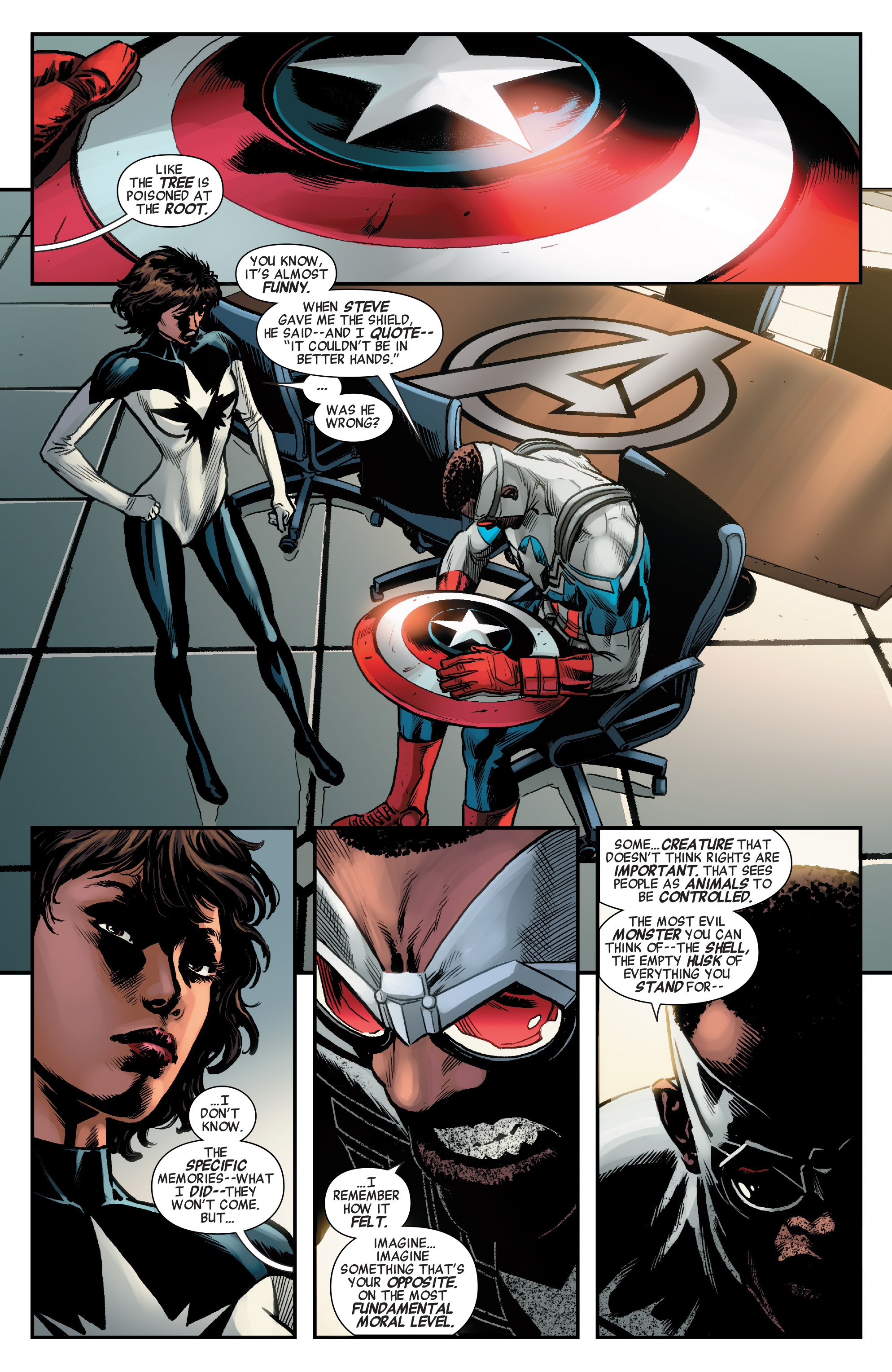 Read online Captain America and the Mighty Avengers comic -  Issue #4 - 14