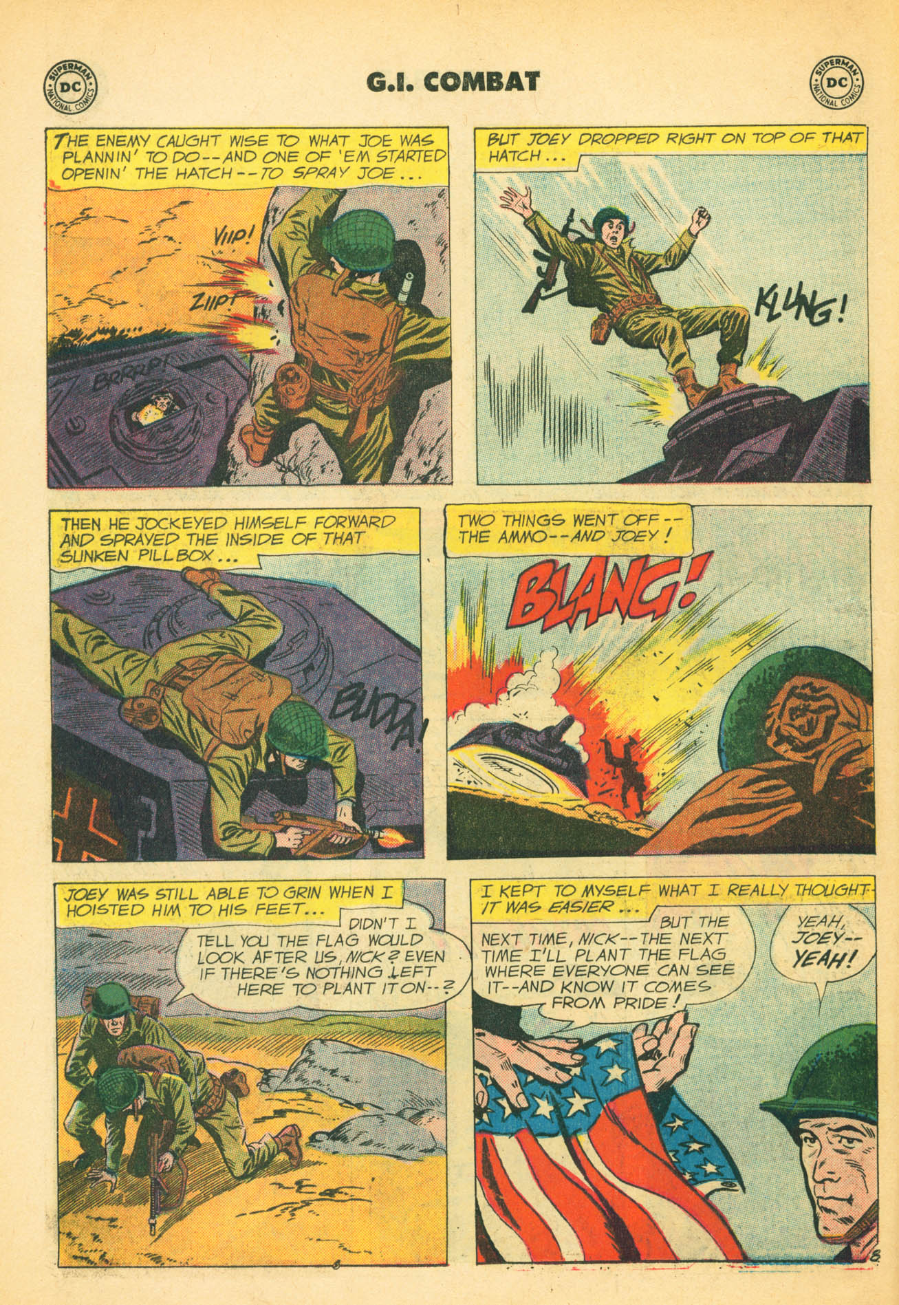Read online G.I. Combat (1952) comic -  Issue #74 - 10