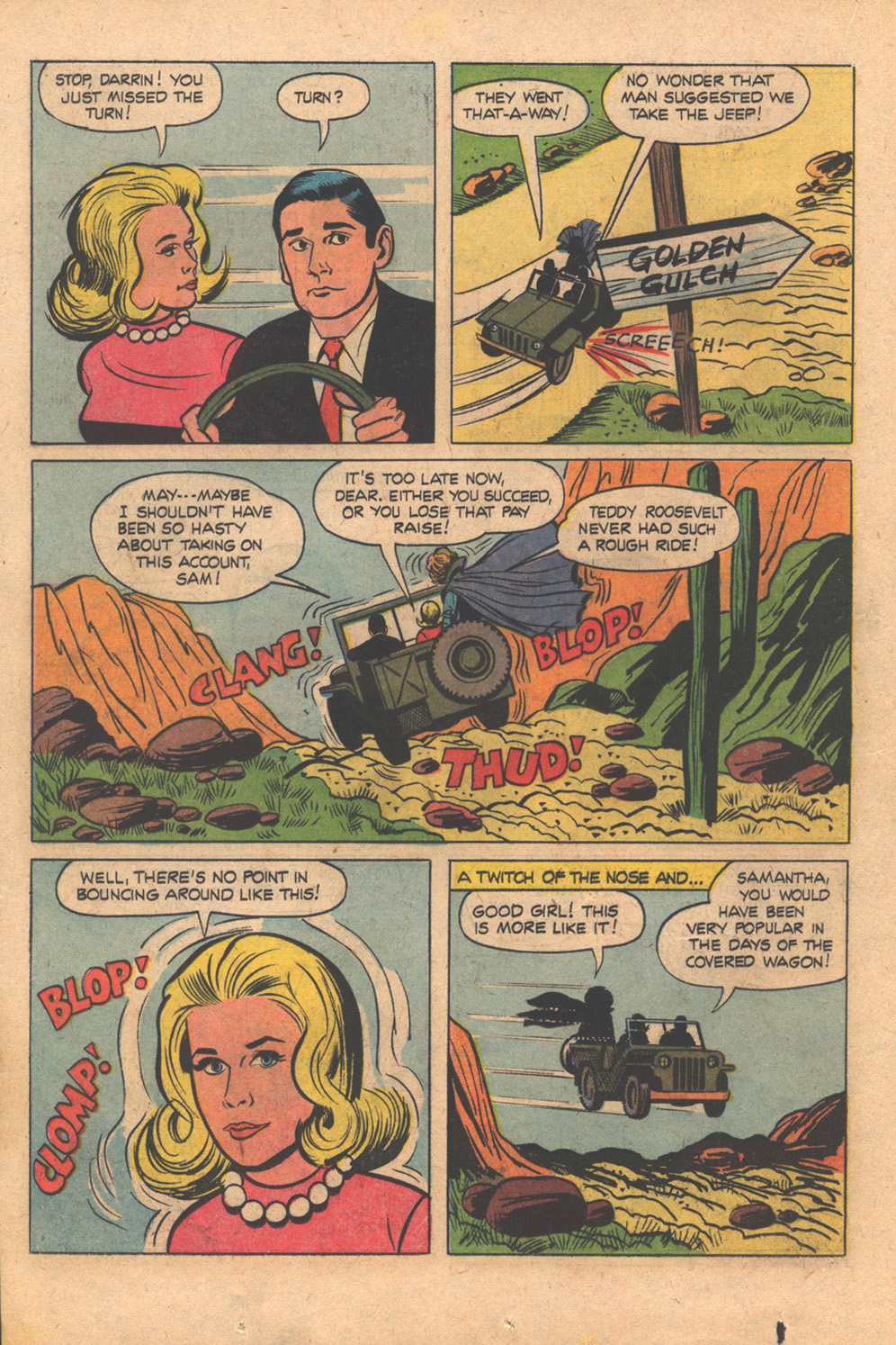 Read online Bewitched comic -  Issue #14 - 16