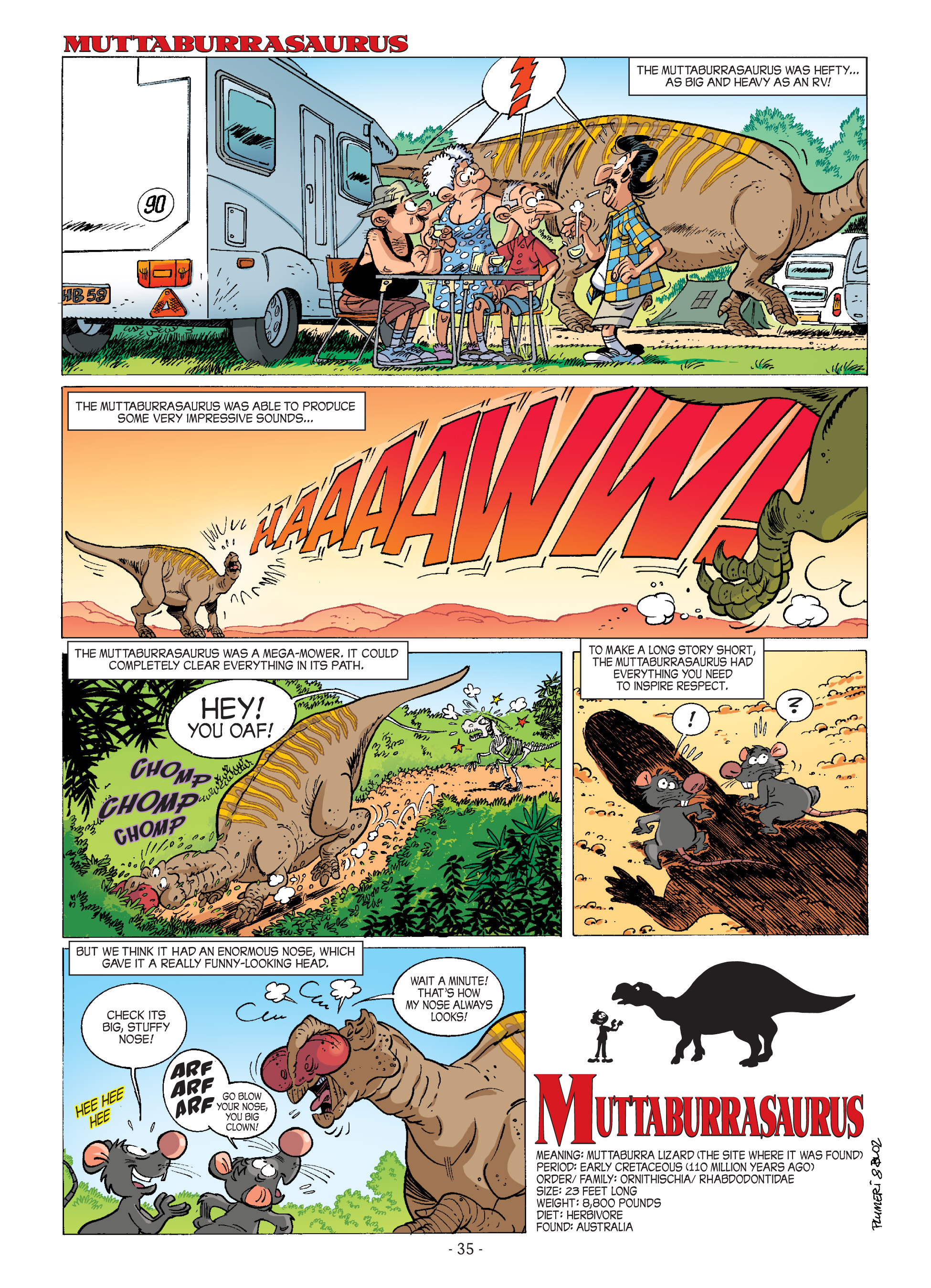 Read online Dinosaurs (2014) comic -  Issue #3 - 36