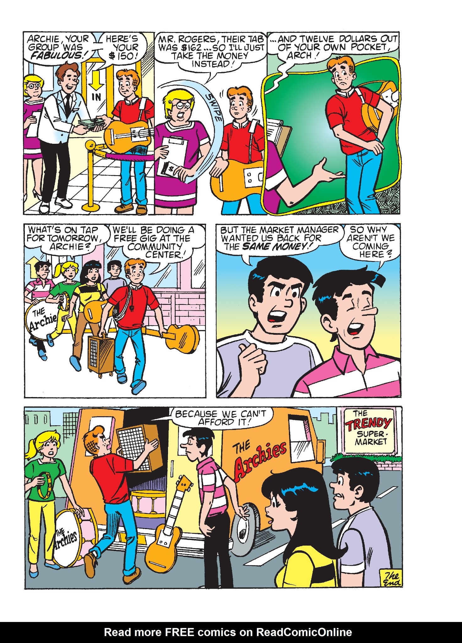 Read online Archie's Funhouse Double Digest comic -  Issue #28 - 113