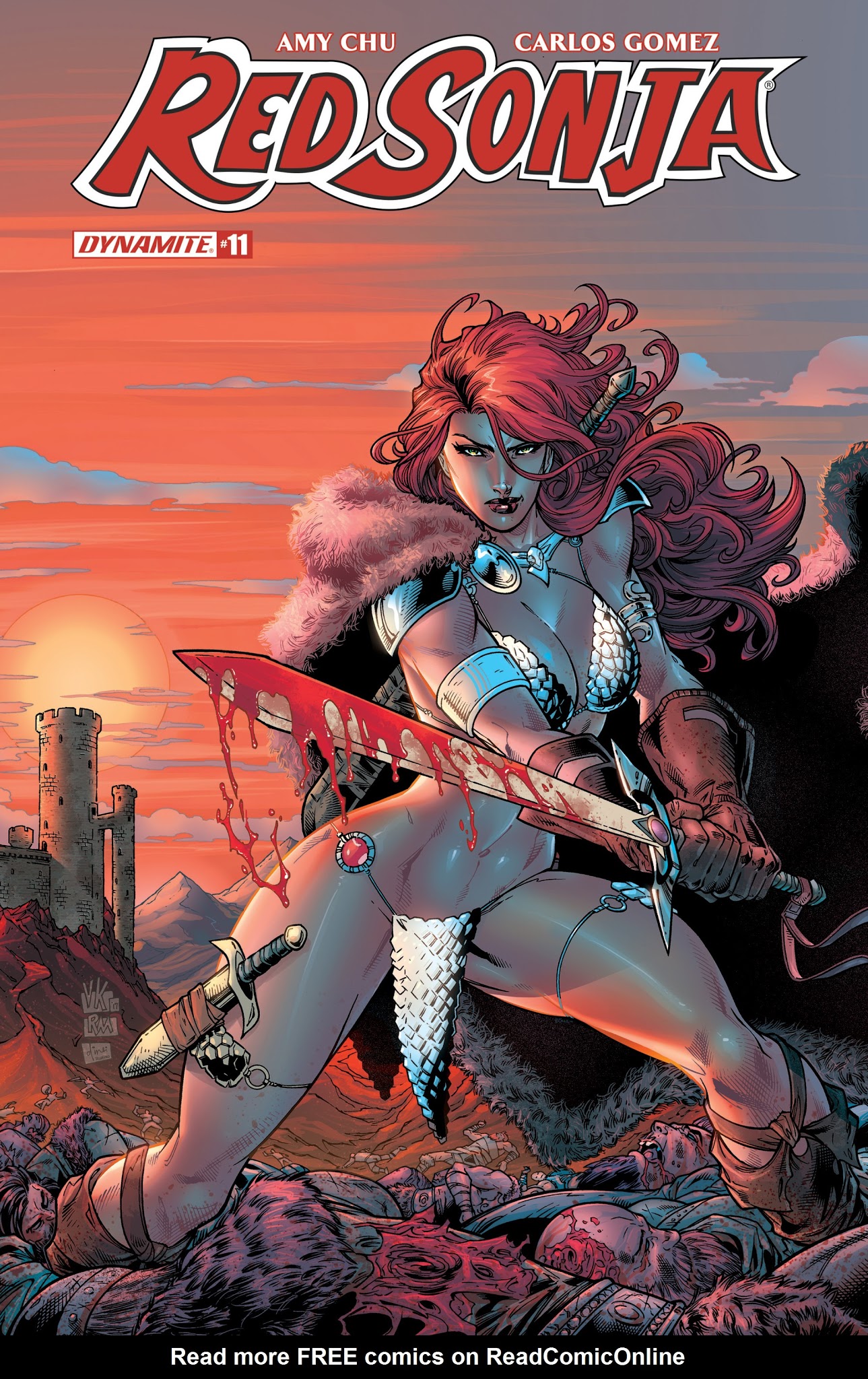 Read online Red Sonja Vol. 4 comic -  Issue #11 - 1