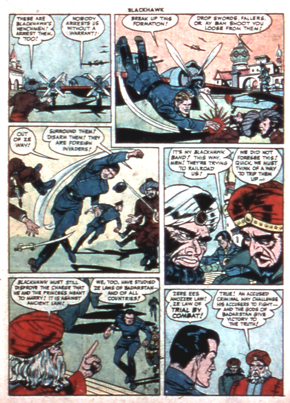 Read online Blackhawk (1957) comic -  Issue #14 - 23