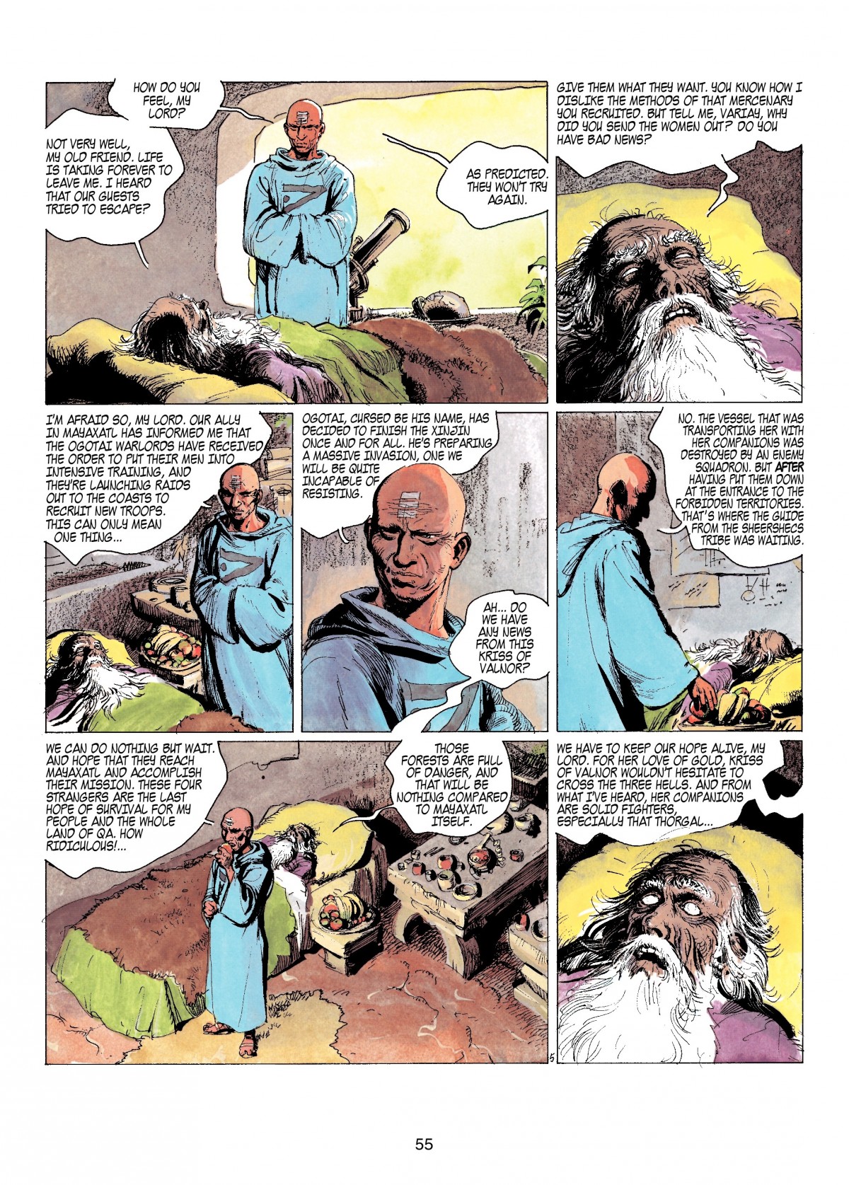 Read online Thorgal comic -  Issue #5 - 57