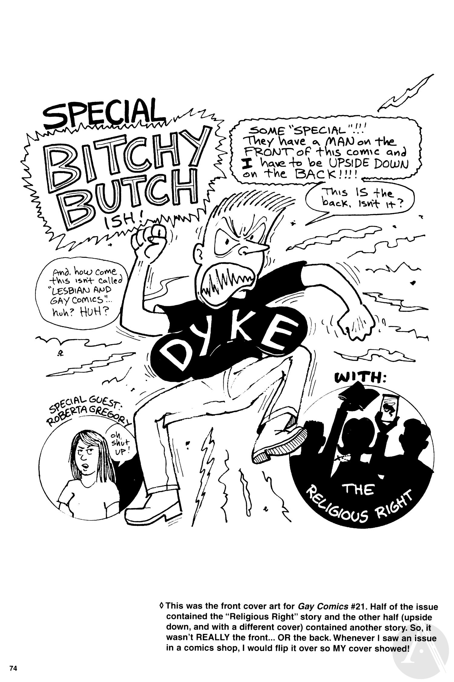 Read online Bitchy Butch: World's Angriest Dyke comic -  Issue # TPB - 78
