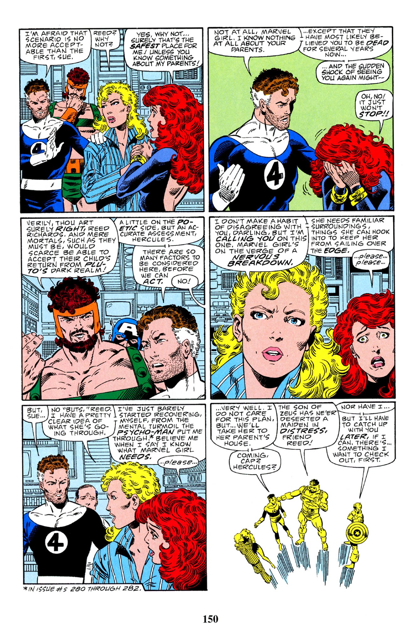 Read online Fantastic Four Visionaries: John Byrne comic -  Issue # TPB 7 - 151