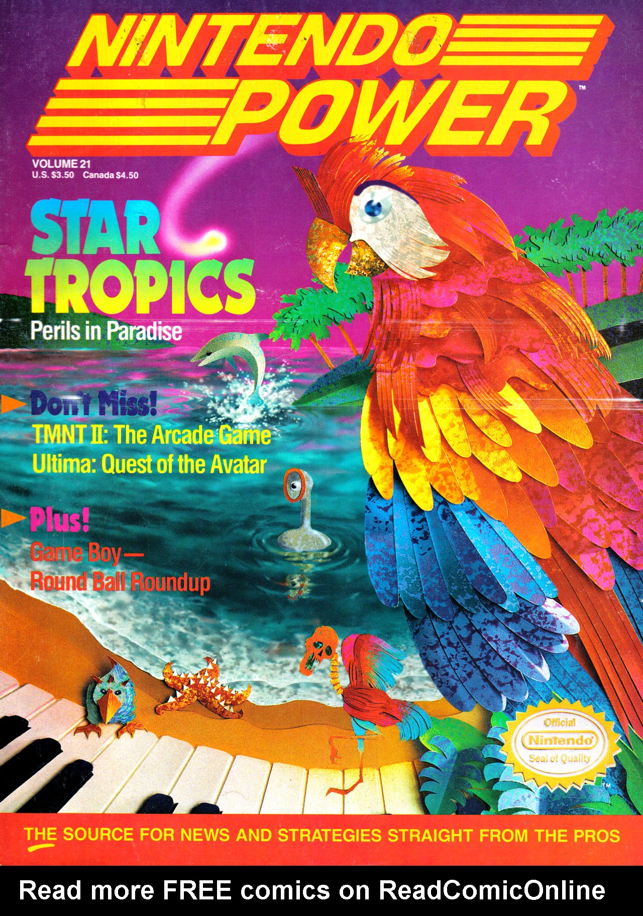 Read online Nintendo Power comic -  Issue #21 - 2