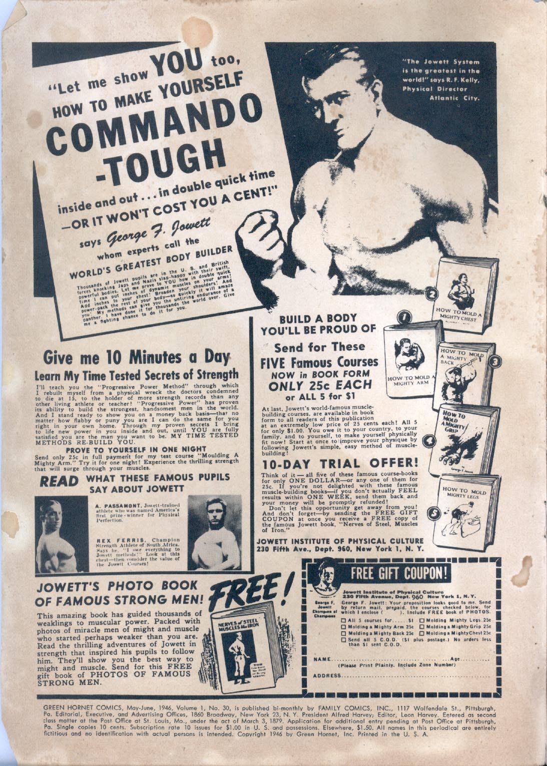 Read online Green Hornet Comics comic -  Issue #30 - 2