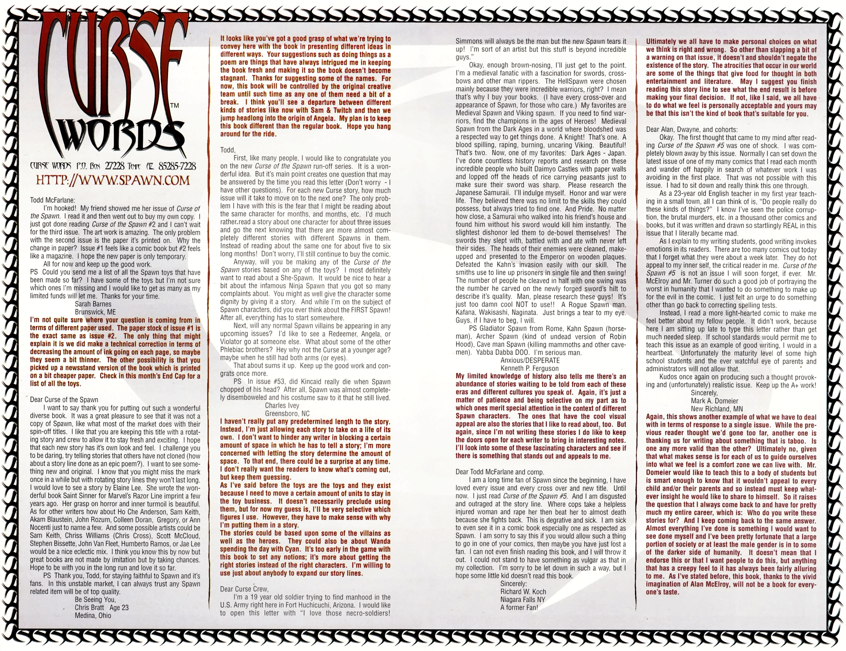 Read online Curse of the Spawn comic -  Issue #6 - 26