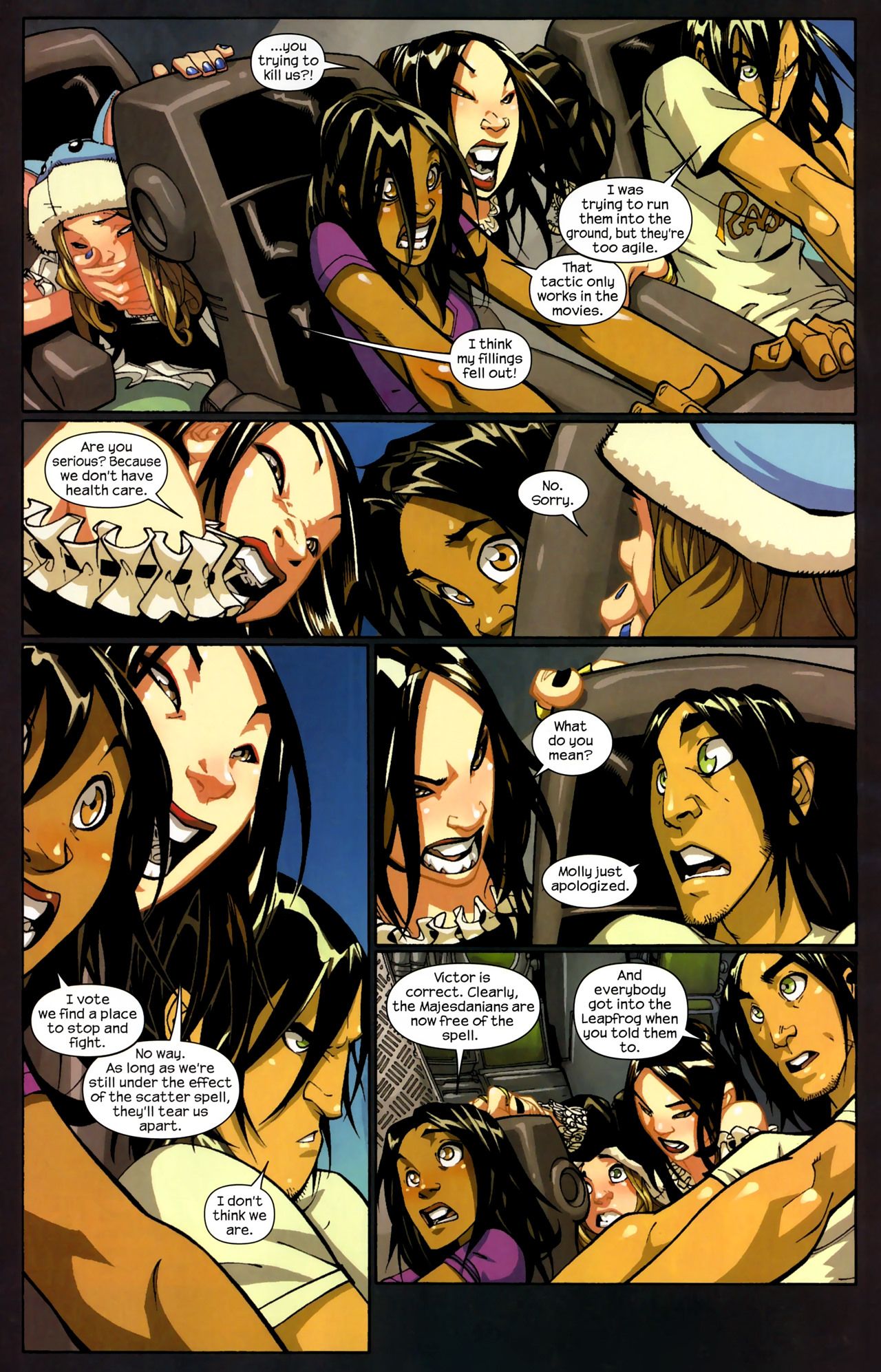 Read online Runaways (2008) comic -  Issue #5 - 14