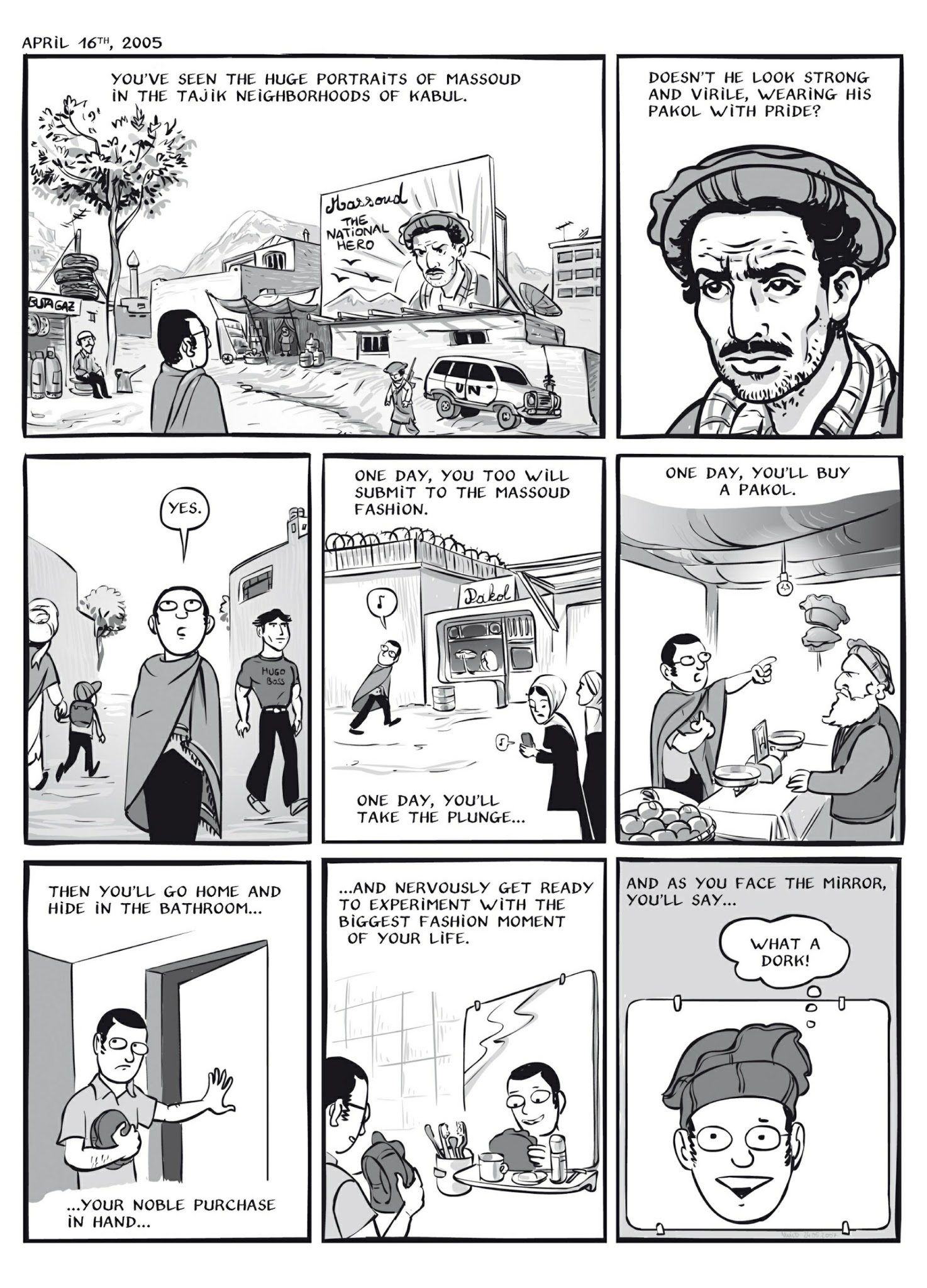 Read online Kabul Disco: How I Managed Not to be Abducted in Afghanistan comic -  Issue # TPB - 72