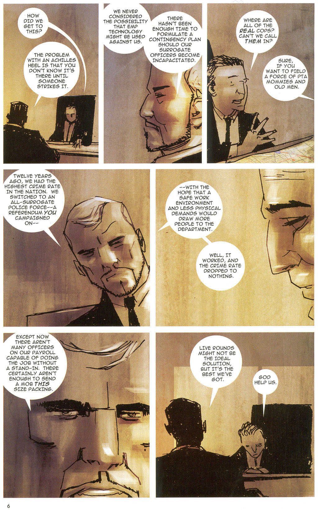 Read online The Surrogates comic -  Issue #5 - 8