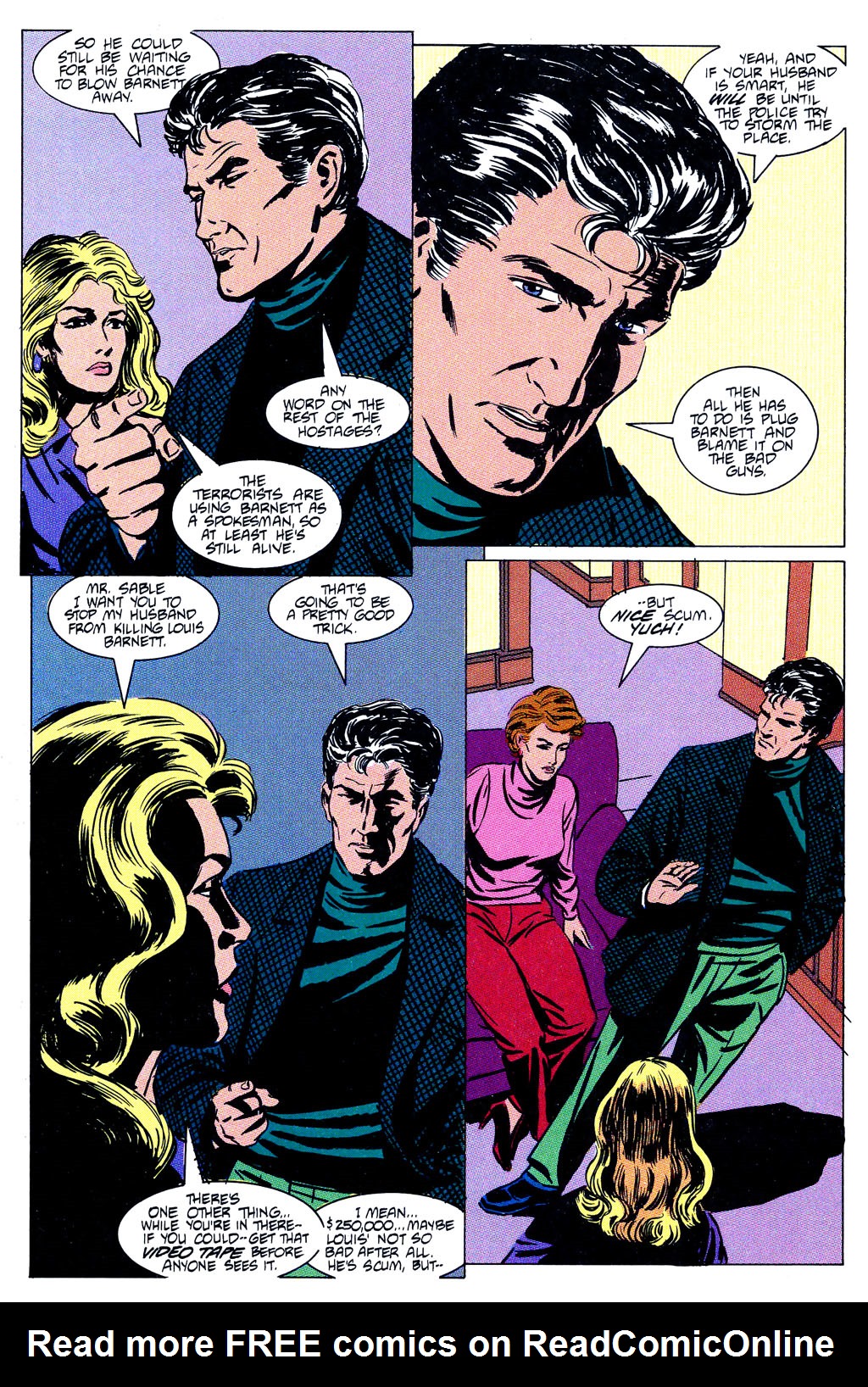 Read online Jon Sable, Freelance comic -  Issue #46 - 25