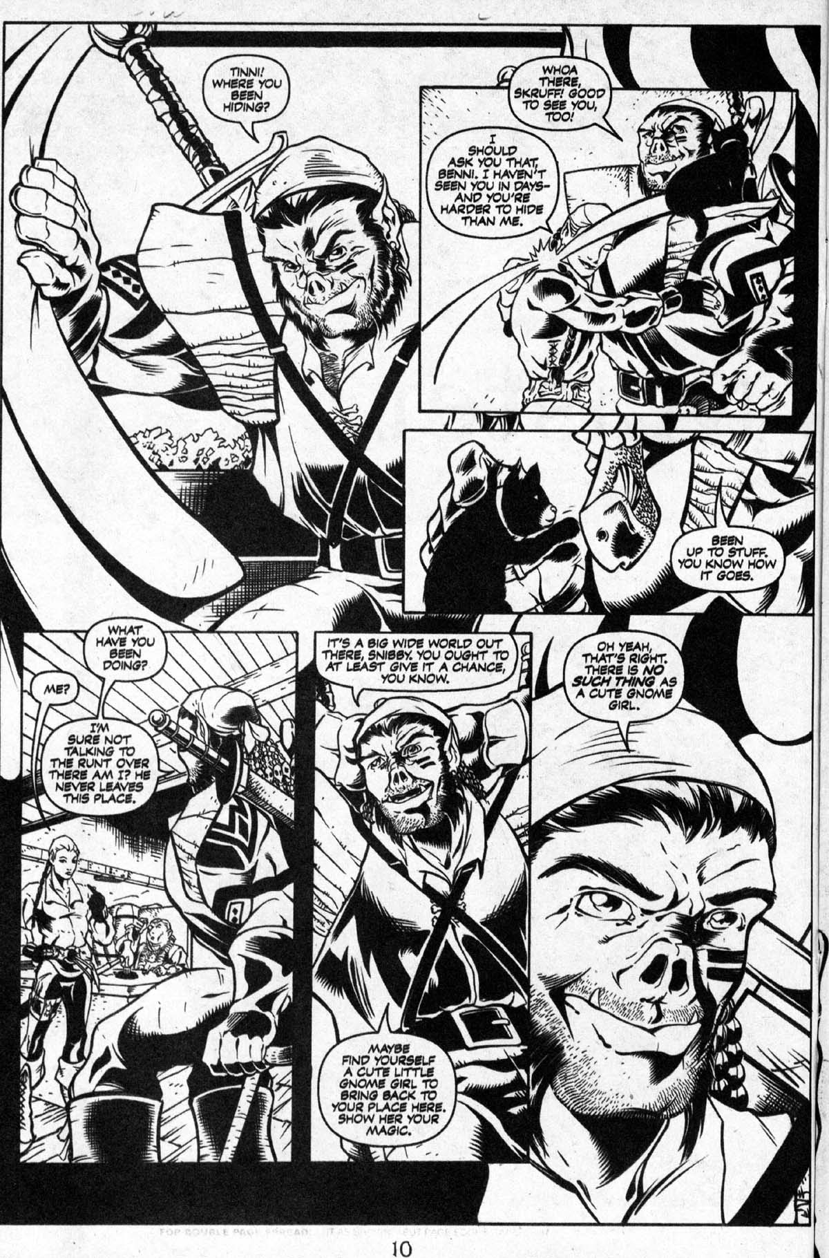 Read online Dungeons & Dragons: Black & White comic -  Issue #1 - 8