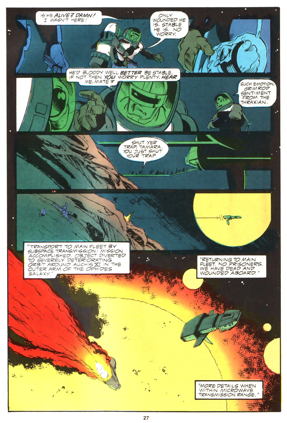 Read online Alien Legion (1987) comic -  Issue #4 - 29